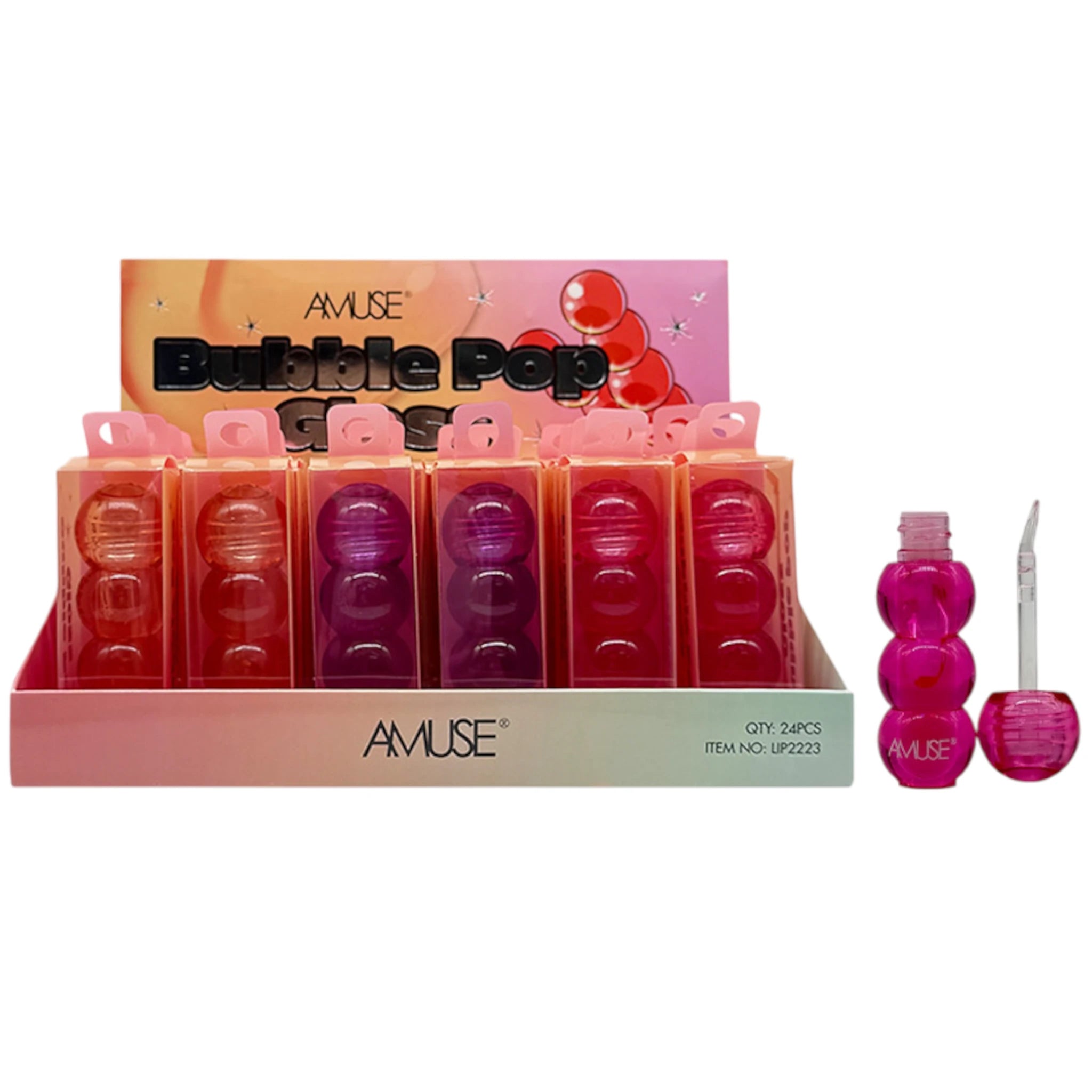 (24-pack) Amuse Bubble Pop Gloss
