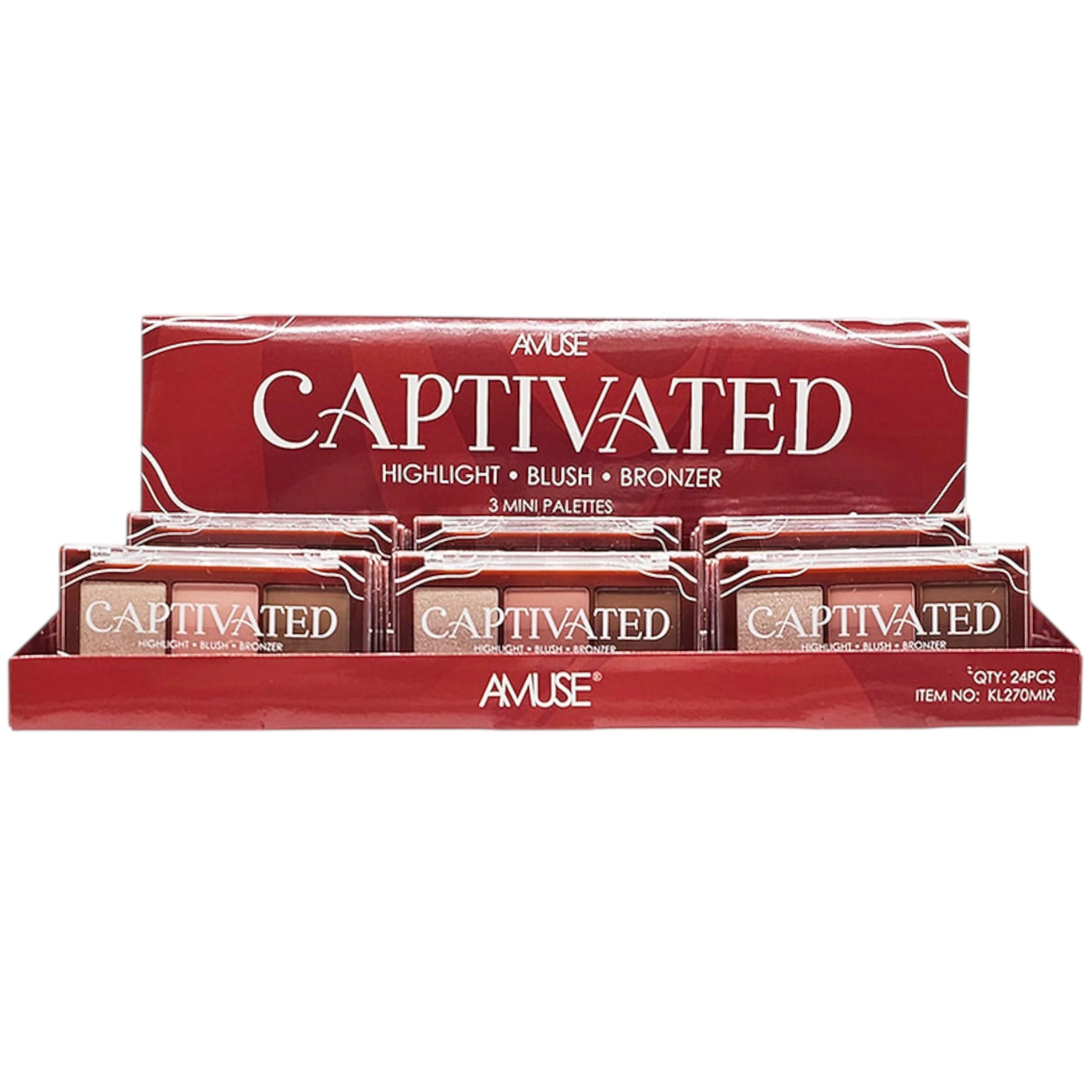 (24-pack) Amuse Captivated Travel Palette