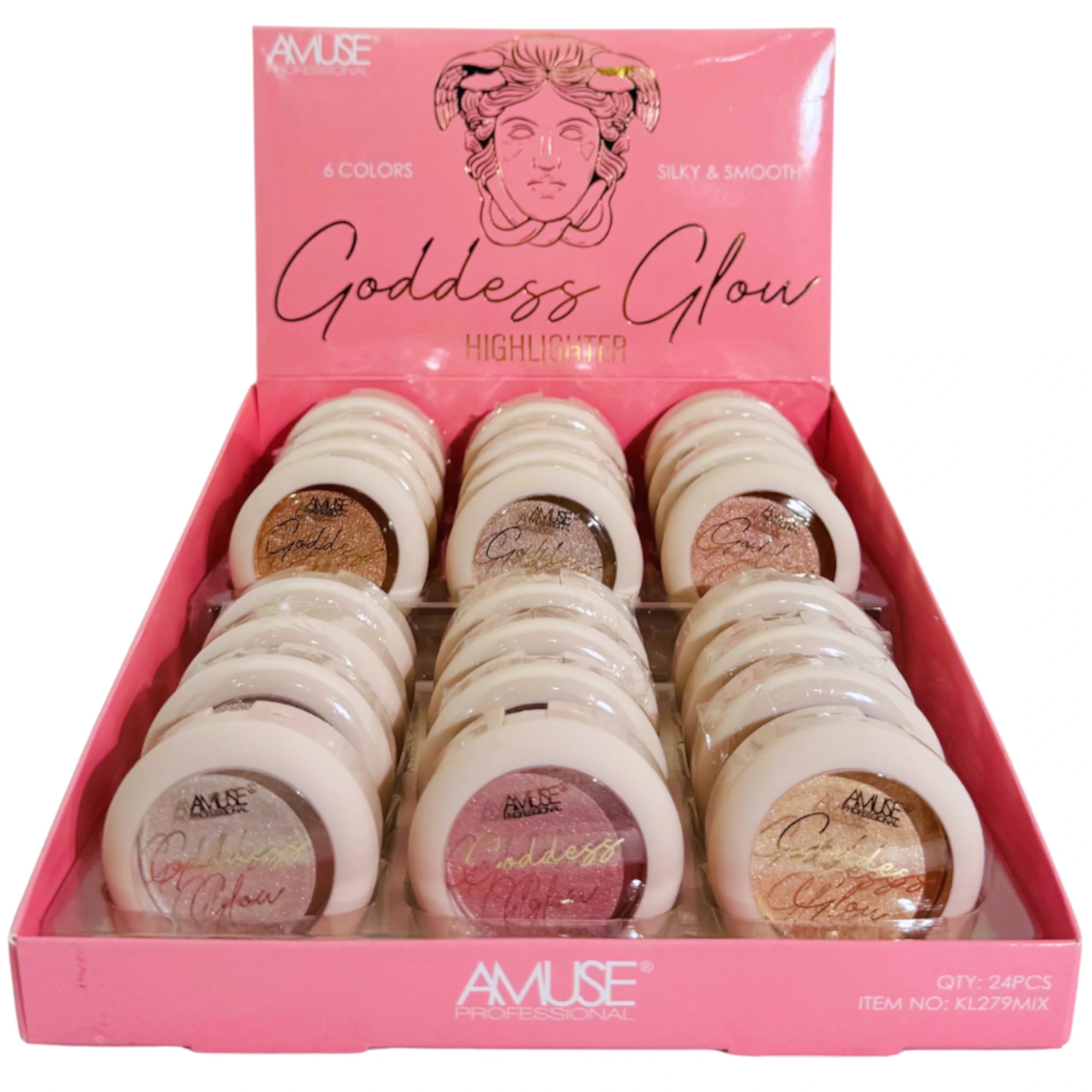 (24-pack) Amuse Goddes Glow Highlighter