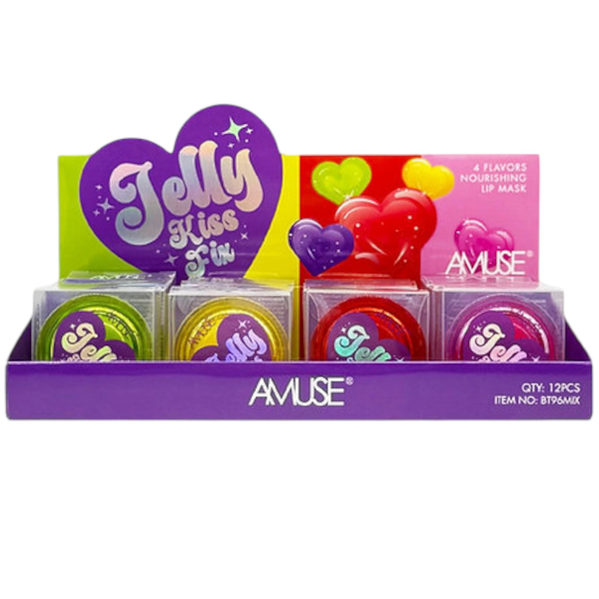 (12-pack) Amuse Jelly Kiss Fix Lip Mask