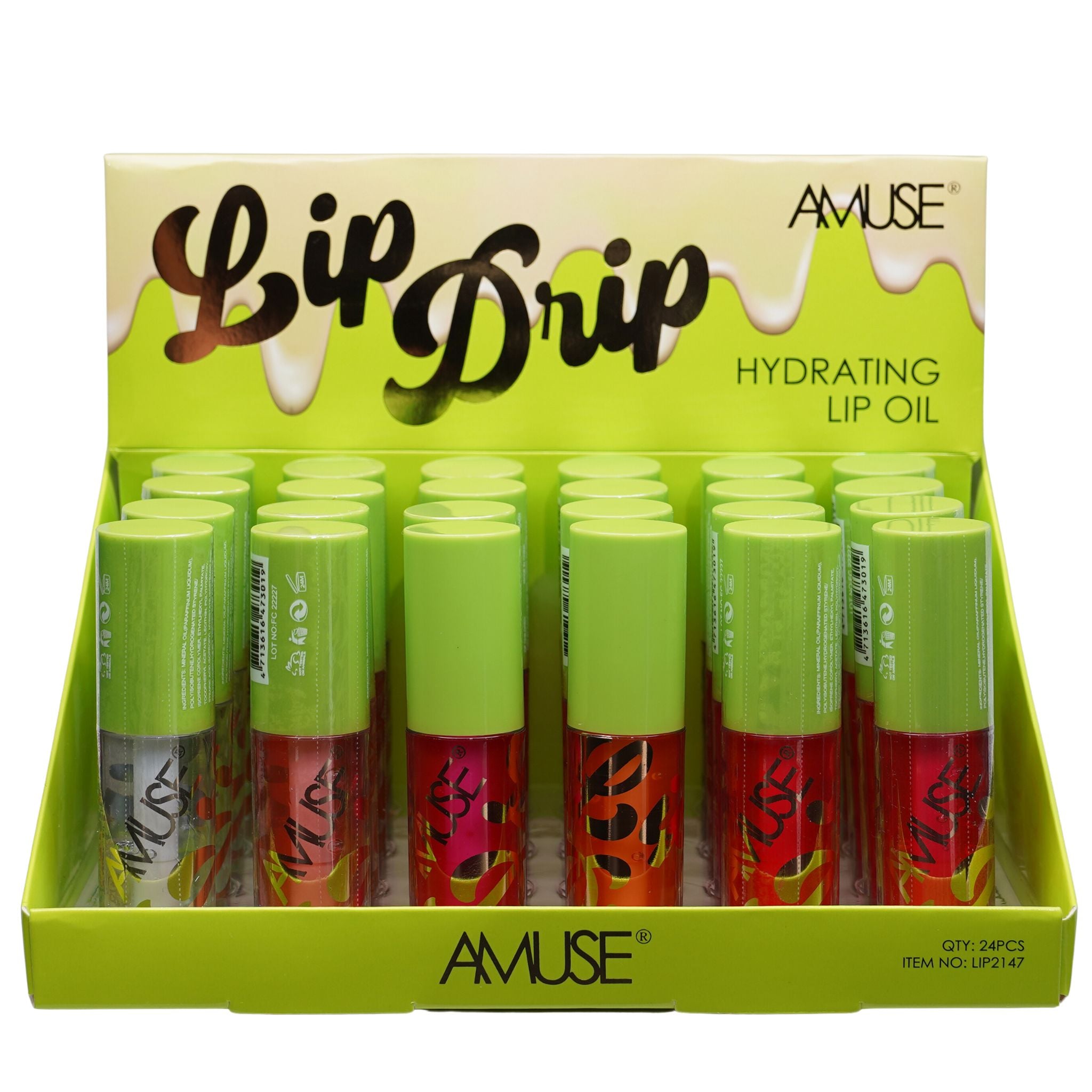 (24-pack) Amuse Lip Drip Hydrating Lip Oil