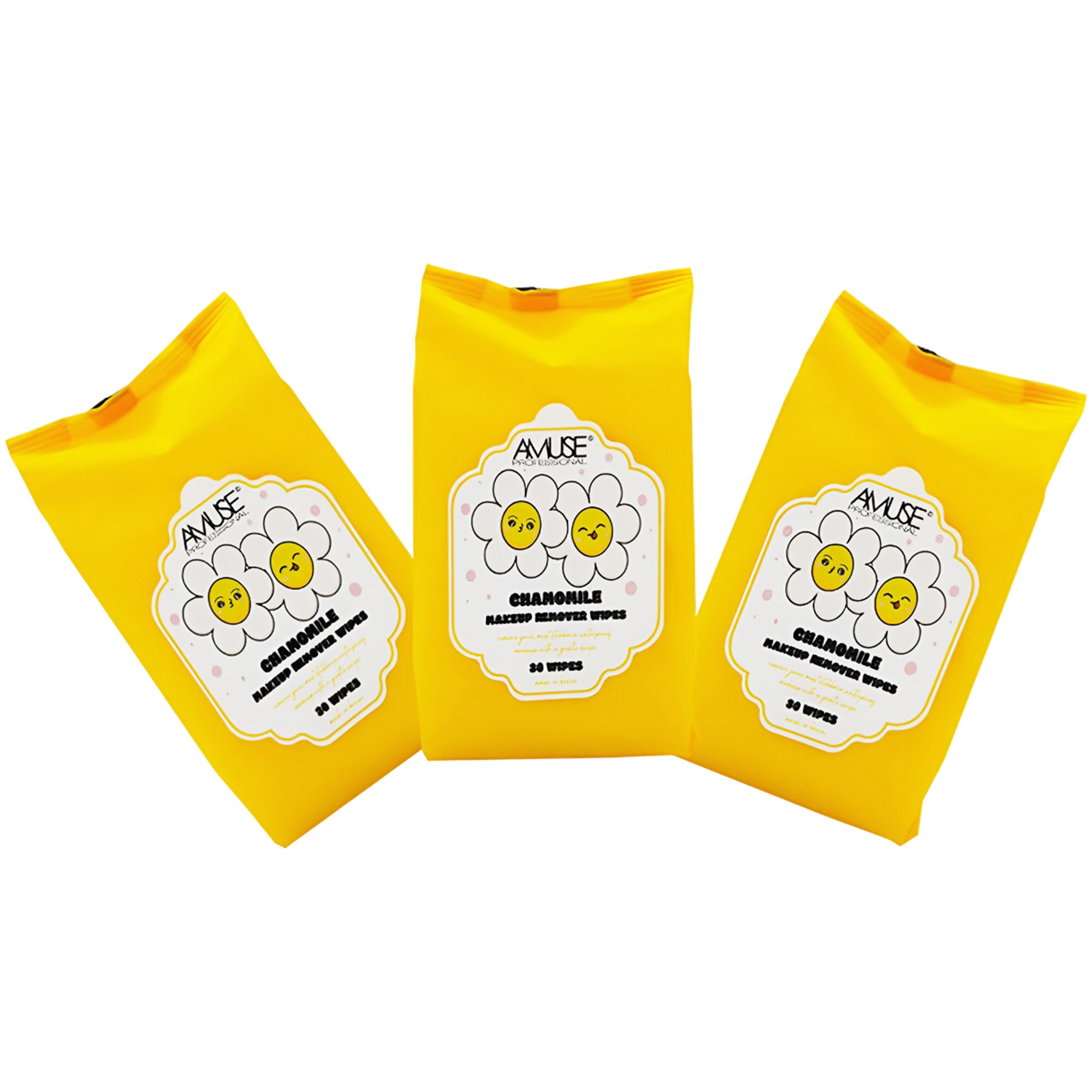 (6-pack) Amuse Makeup Remover Wipes Chamomile - Thumbnail 2