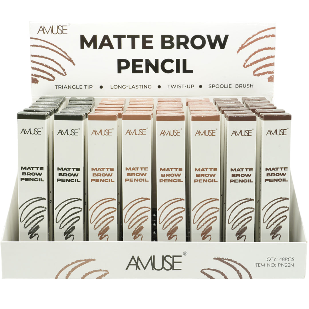 (48-pack) Amuse Matte Brow Pencil