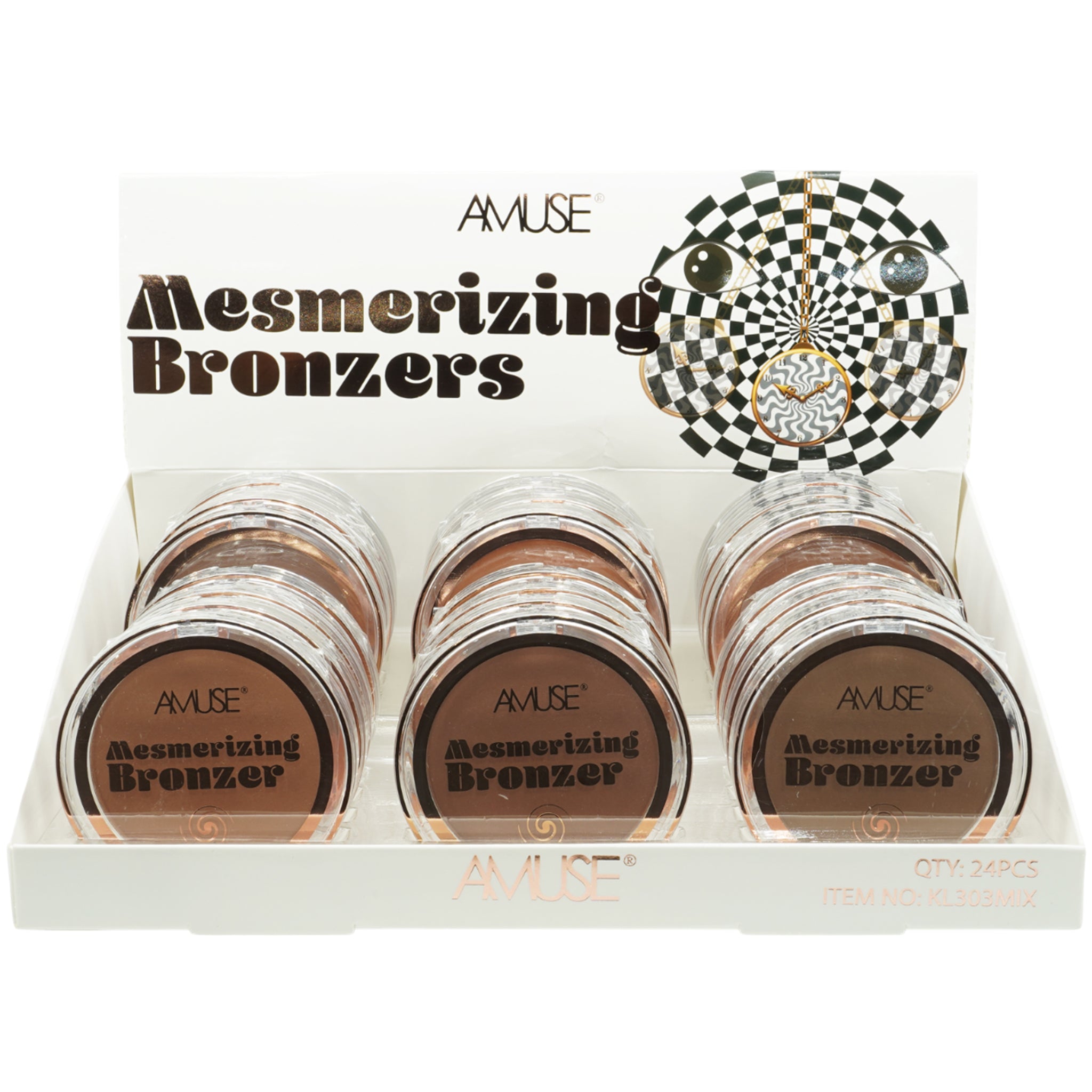 (24-pack) Amuse Mesmerizing Bronzers