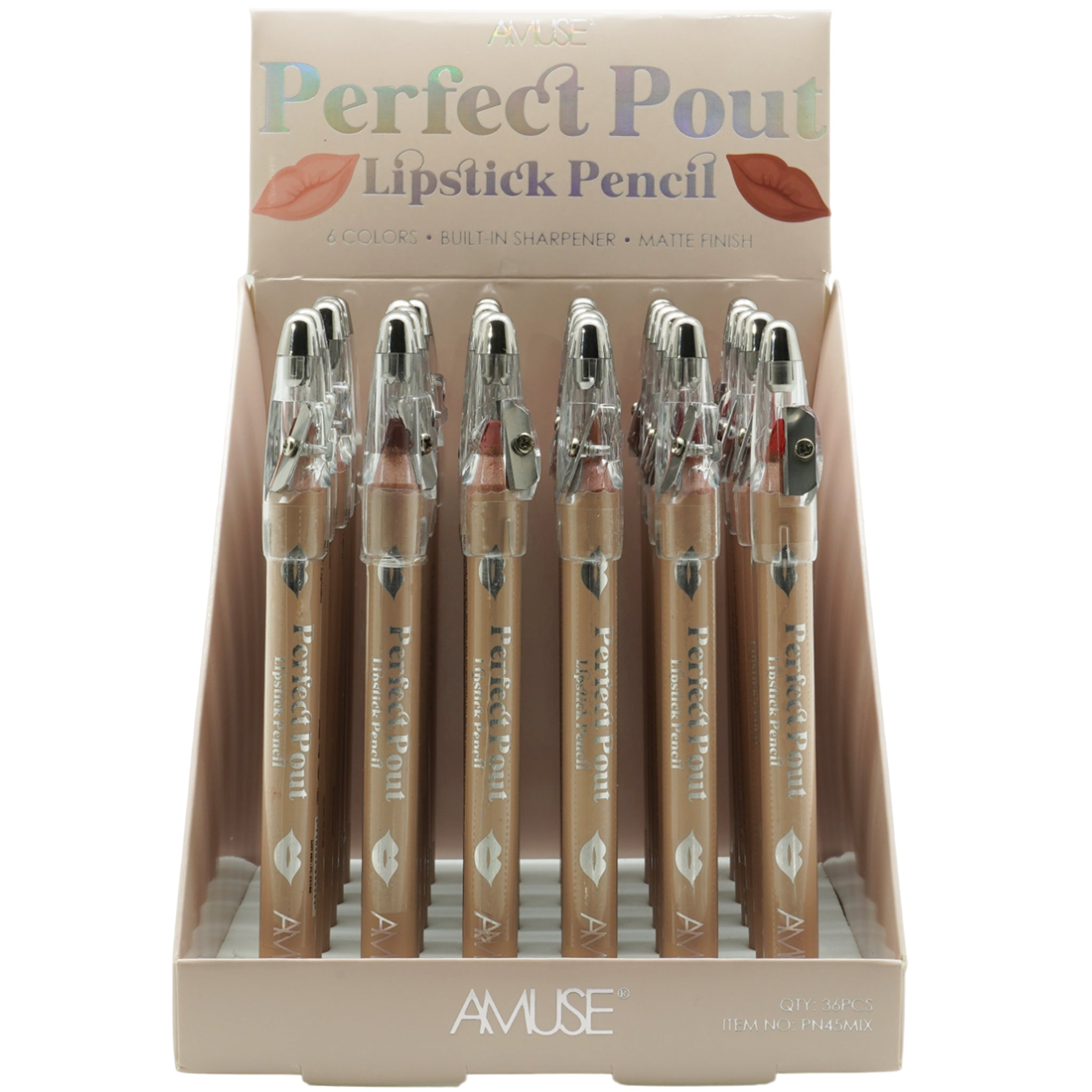 (36-pack) Amuse Perfect Pout Lipstick Pencil