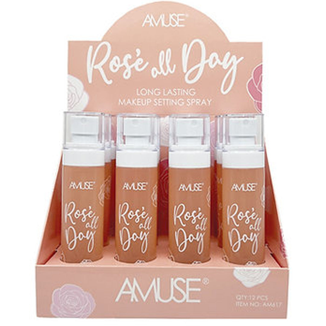 (12-pack) Amuse Rose All Day Setting Spray (Set)