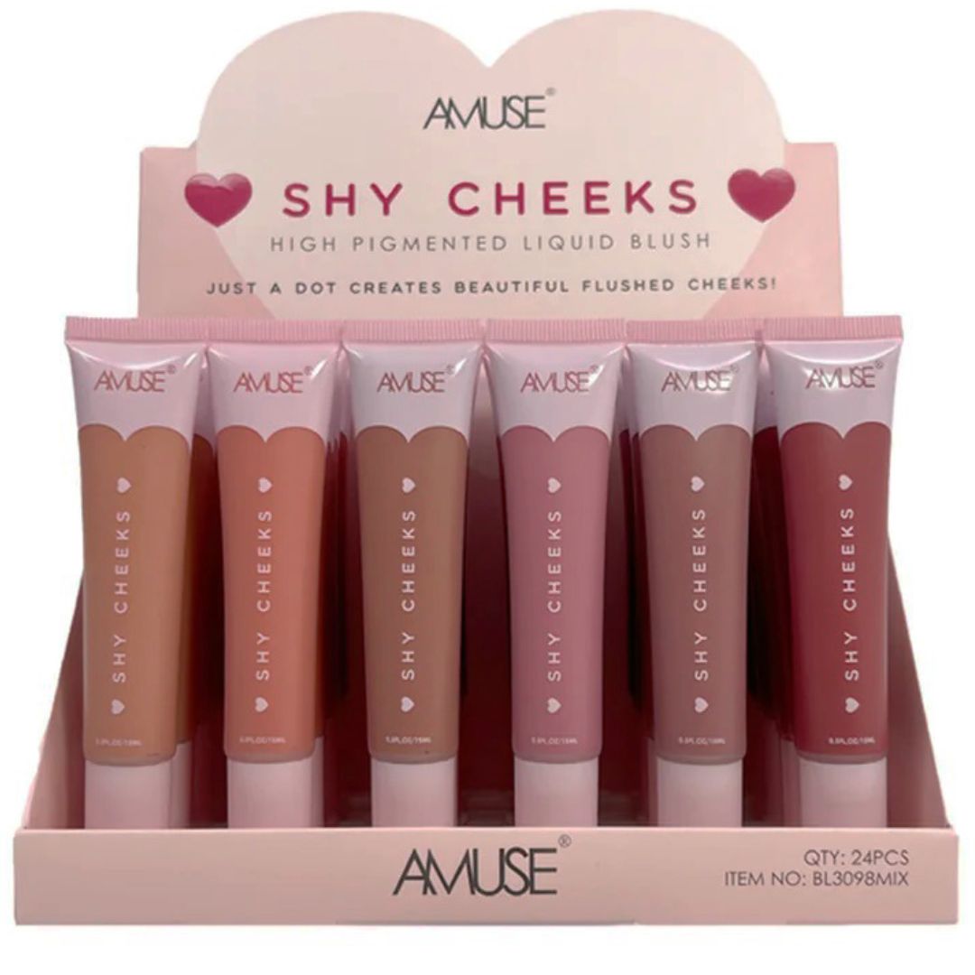 (24-pack) Amuse Shy Cheeks Liquid Blush