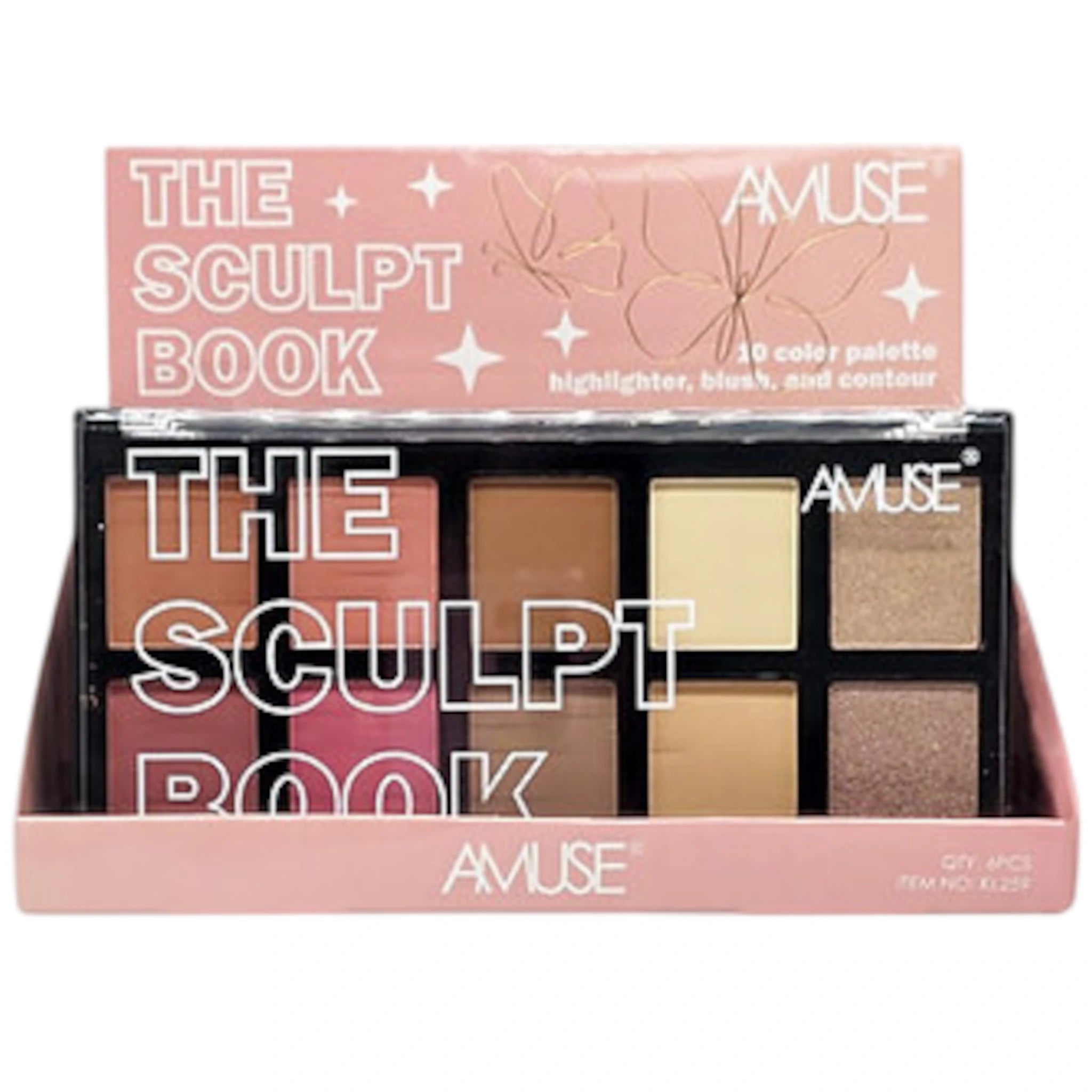 (6-pack) Amuse The Sculpt Book 10 Color Palette