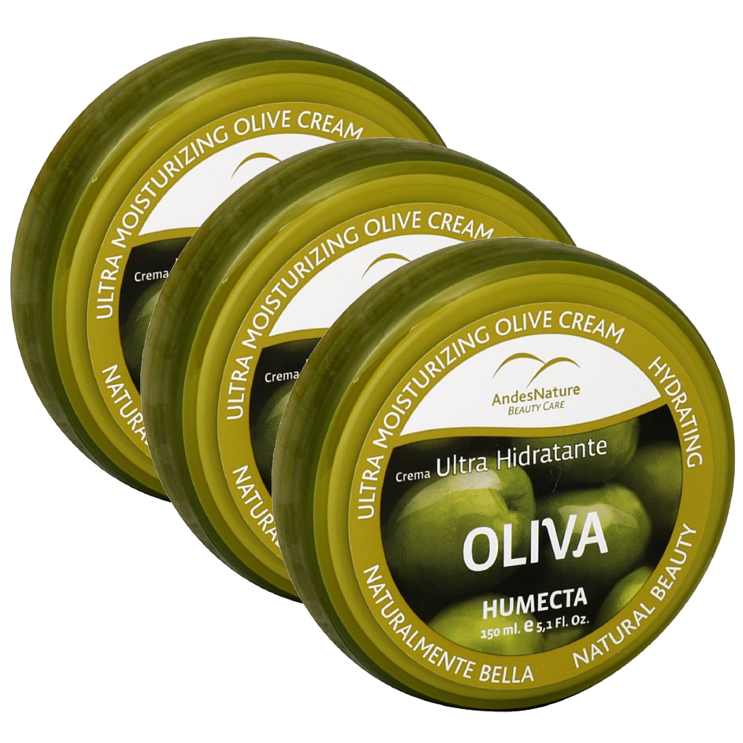 Andes Nature Ultra Moisturizing Olive Cream 5.12 oz