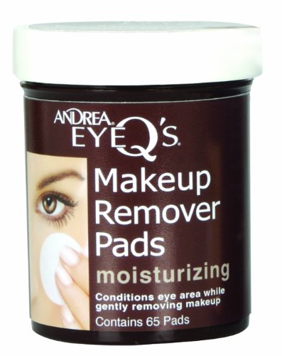 Andrea Eye Q's Moisturizing Eye Makeup Remover Pads 90 Count - Thumbnail 2