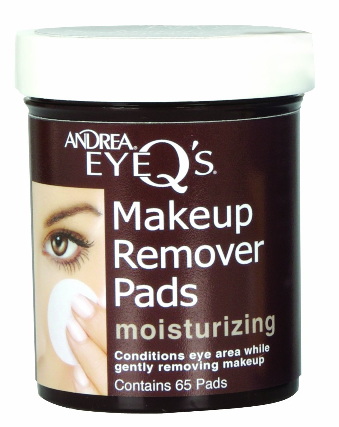 Andrea Eye Q's Moisturizing Eye Makeup Remover Pads 90 Count