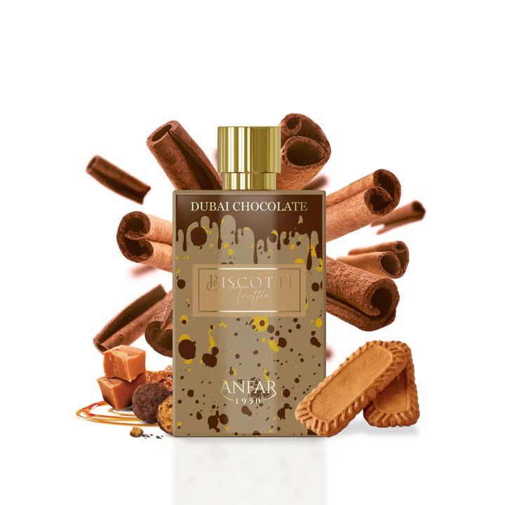 Anfar 1950 Dubai Chocolate Biscotti Truffle Luxury Sweet Spicy Gourmand Women - Thumbnail 3