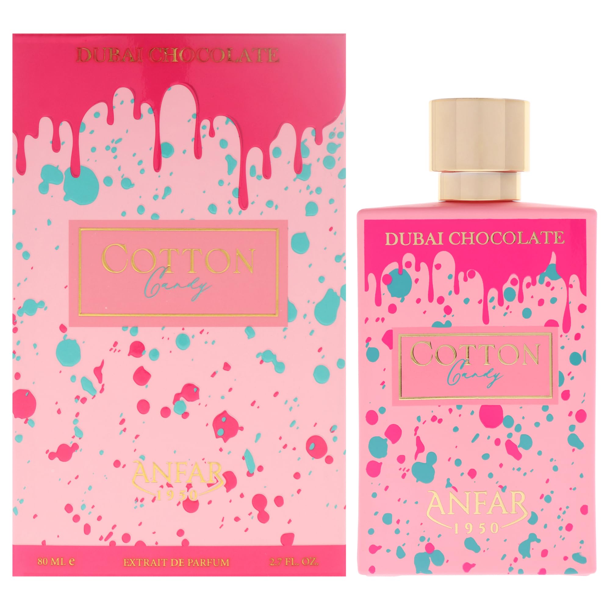 Oudh Al Anfar Anfar Cotton Candy Dubai Chocolate Extrait de Parfum