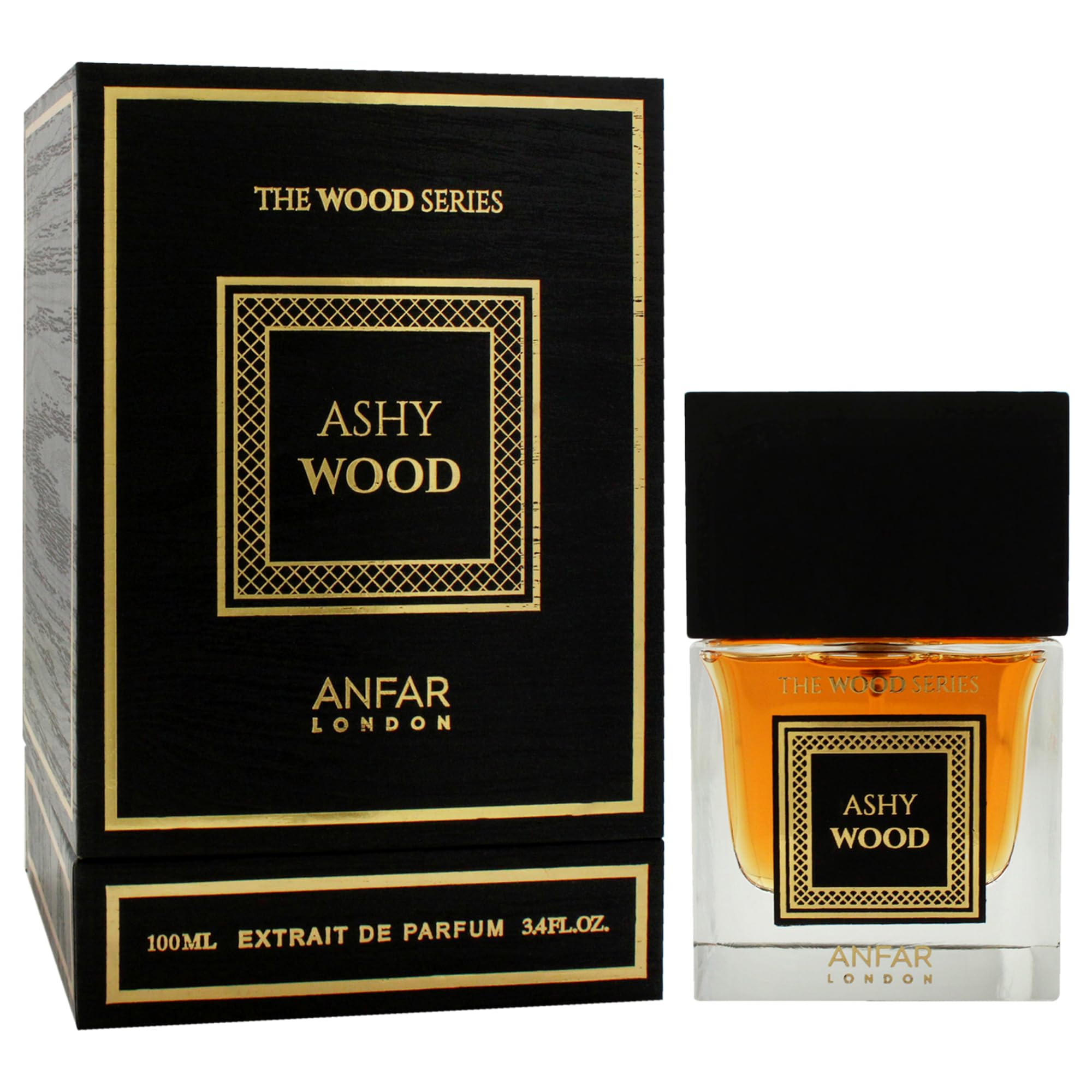 Anfar London Ashy Wood Extrait de Parfum For Men 3.4 oz - Thumbnail 3