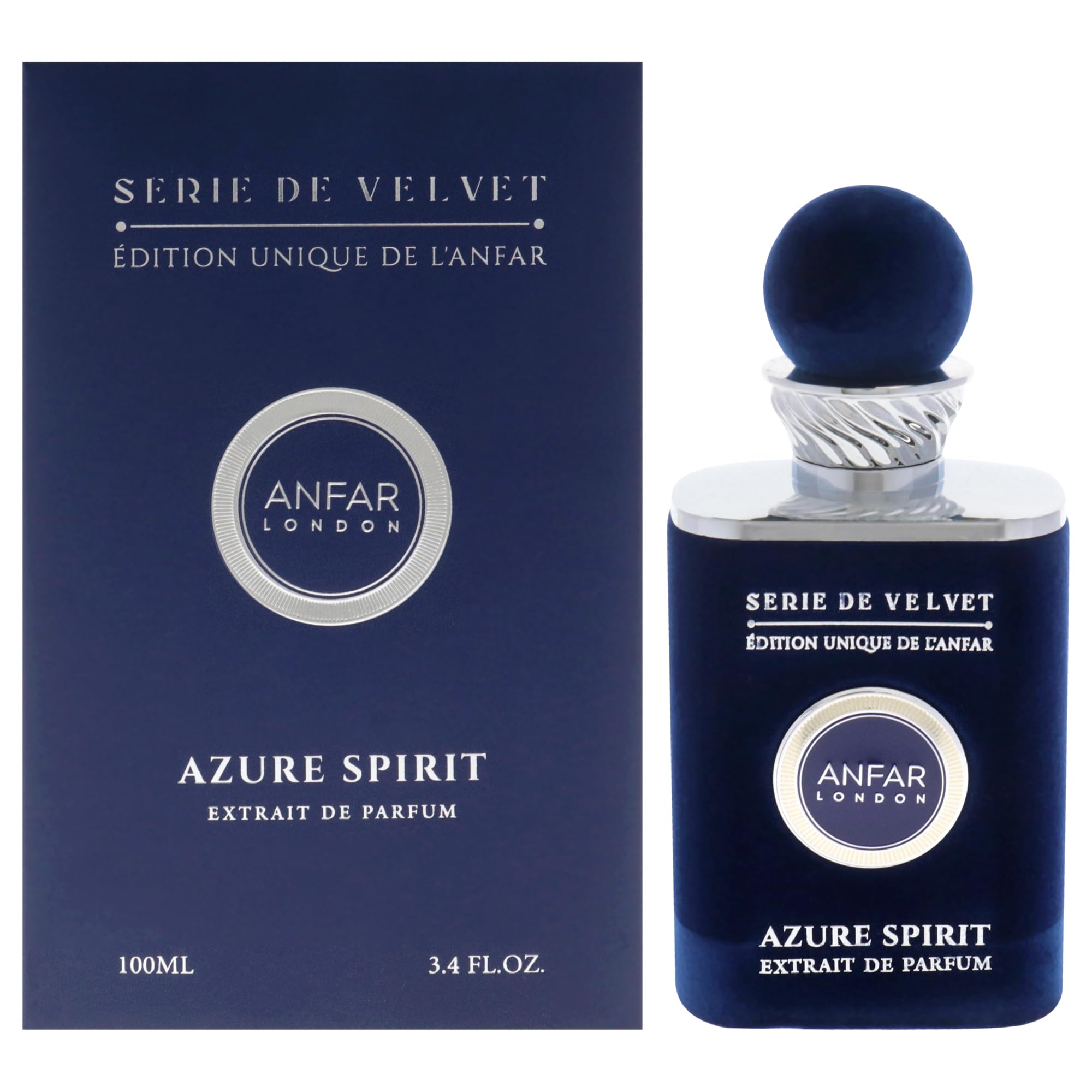 Anfar London Azure Spirit Extrait de Parfum For Men 3.4 oz