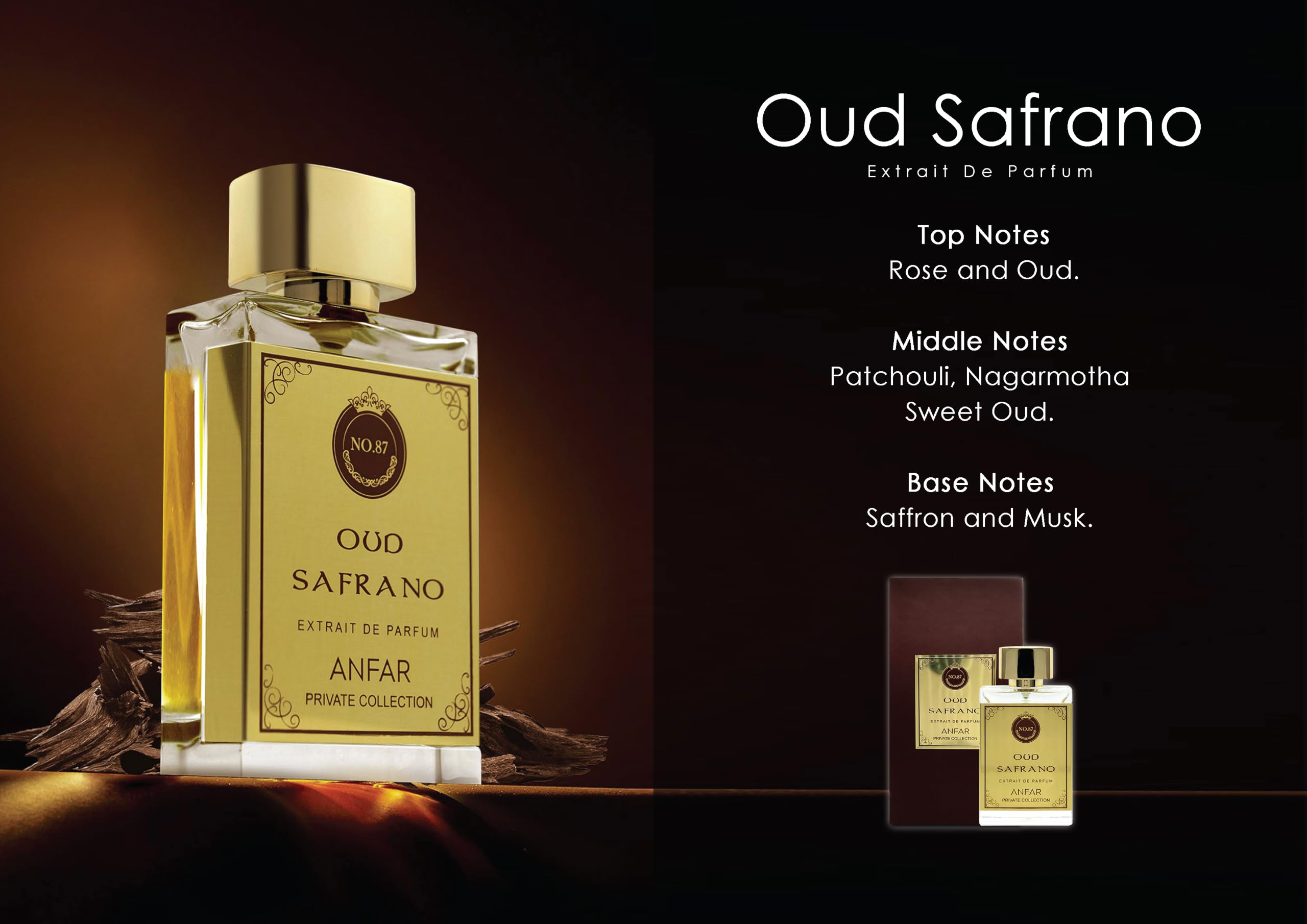Anfar Oud Safrano Extrait de Parfum