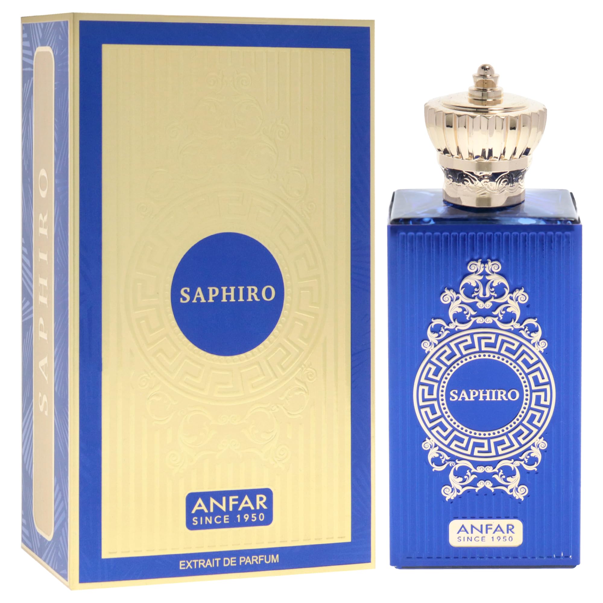 Anfar Saphiro Extrait de Parfum For Men 2.04 oz - Thumbnail 3