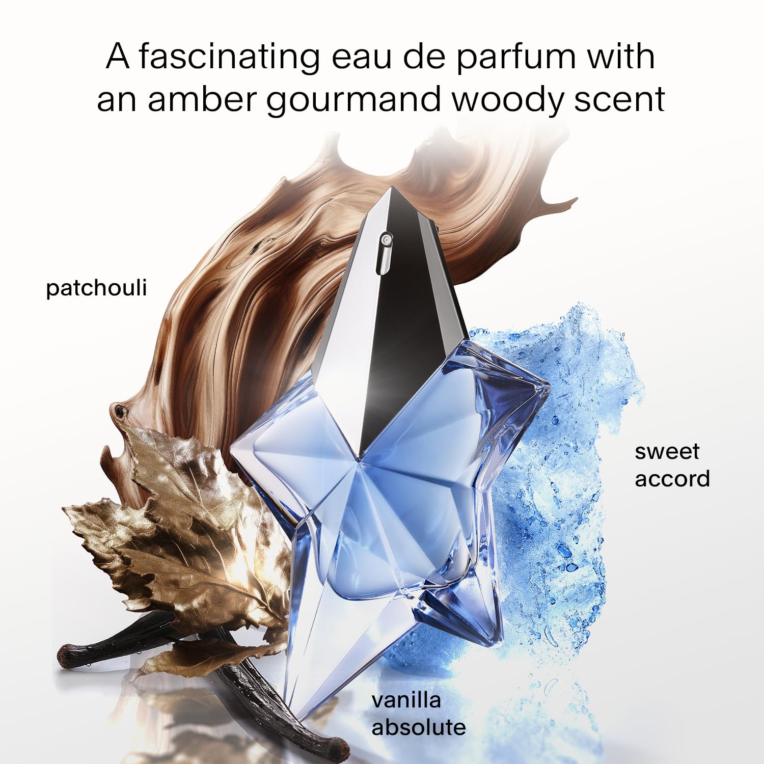 Mugler Angel Ambery Woody With Bergamot Praline and Patchouli 0.8 Fl Oz For - Thumbnail 3