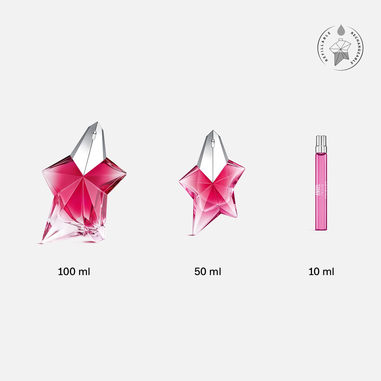 Mugler Angel Nova Floral Fruity With Bergamot Rose and Cedarwood 1.6 Fl Oz For - Thumbnail 3