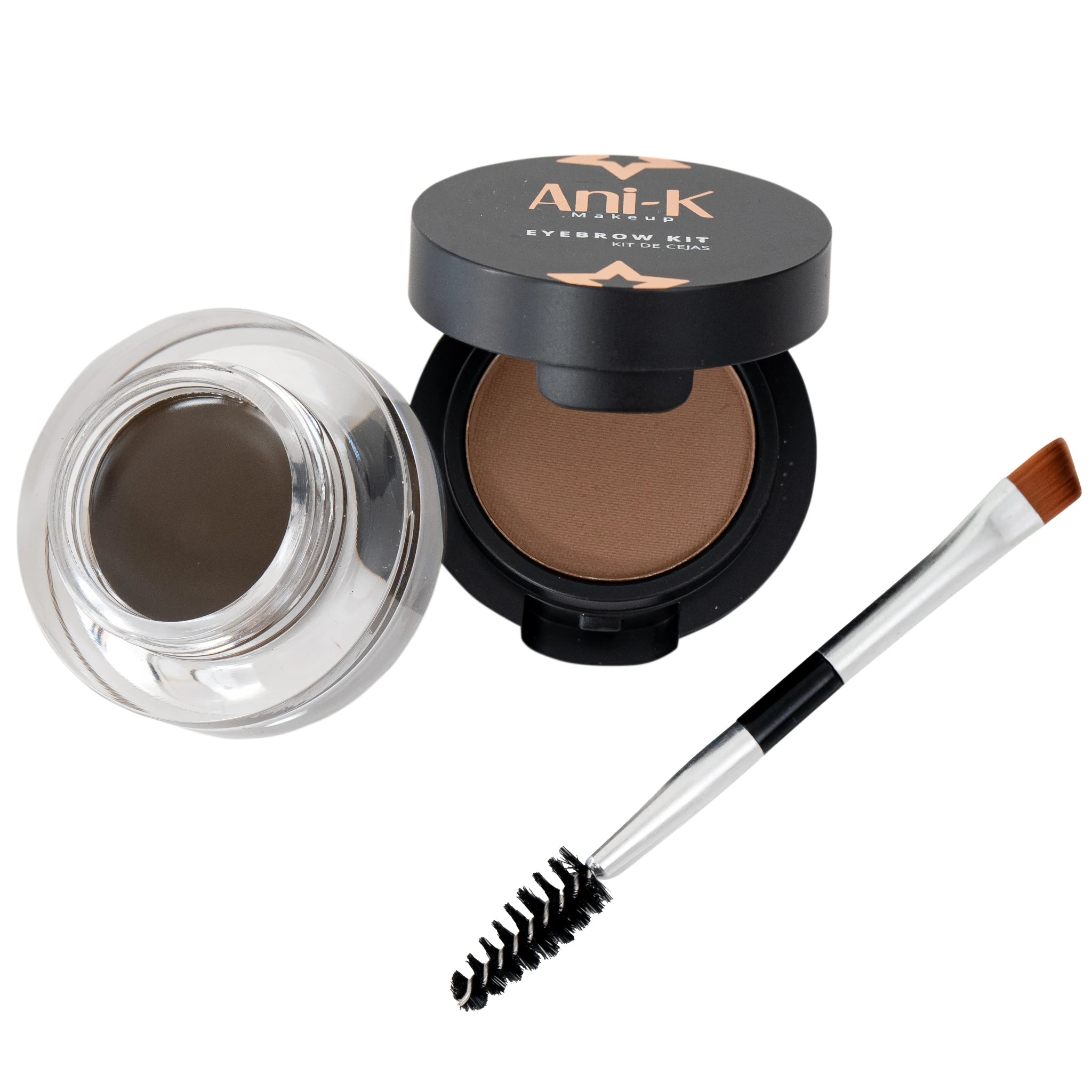(12-pack) Ani-K Makeup Eyebrow Kit 02 Medium