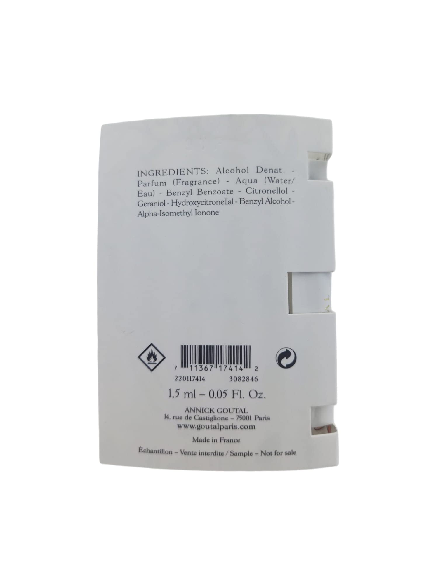 [Mini] Annick Goutal Petite Cherie 1. / For Women EDT 5 ml (0.05 oz) - Thumbnail 2