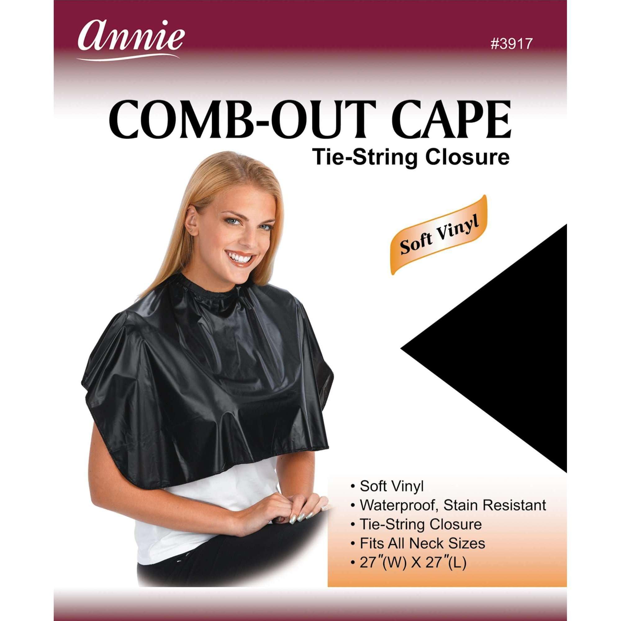 Annie Comb Out Cape Tie String Closure