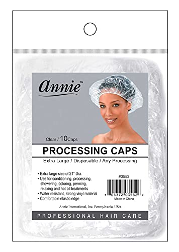 Annie Processing Caps Xl 10pc Clear - Thumbnail 3