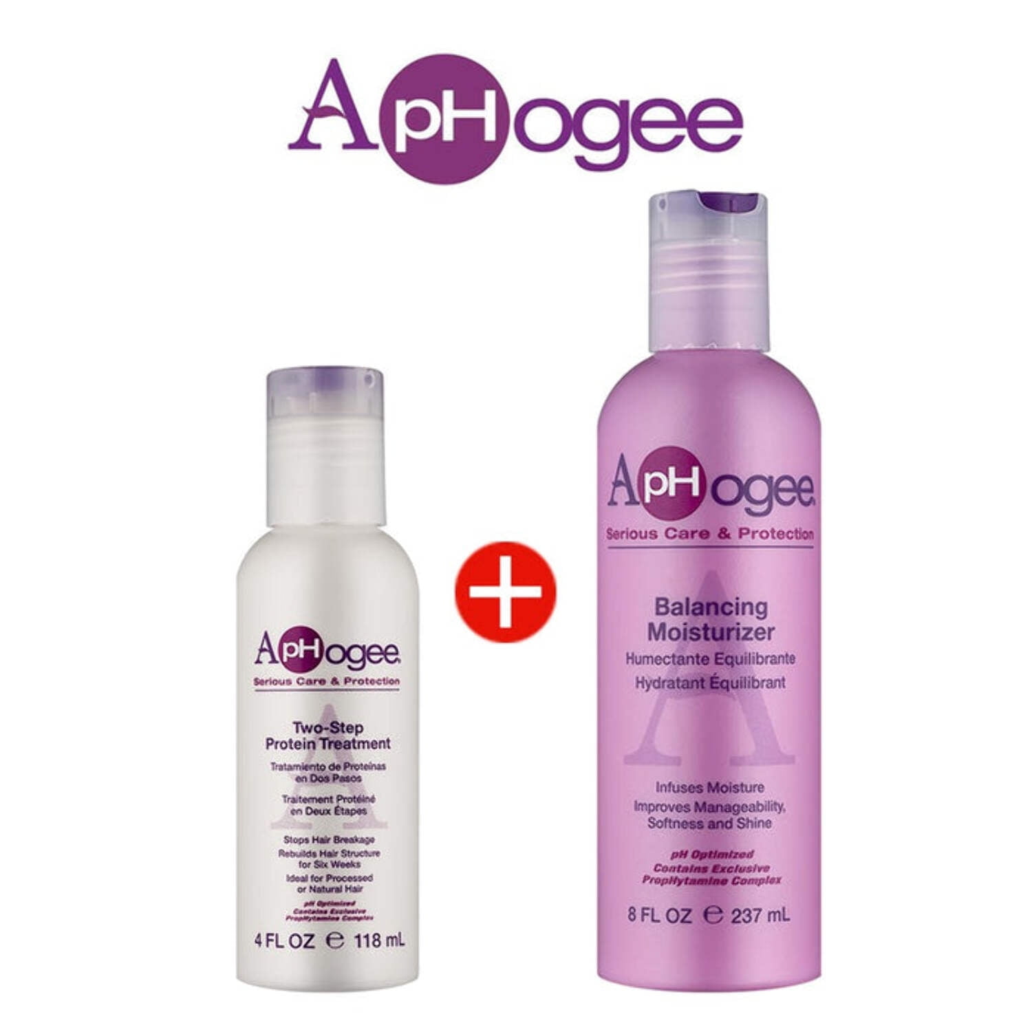 Aphogee Combo Two Step Treatment Balancing Moisturizer 4 oz