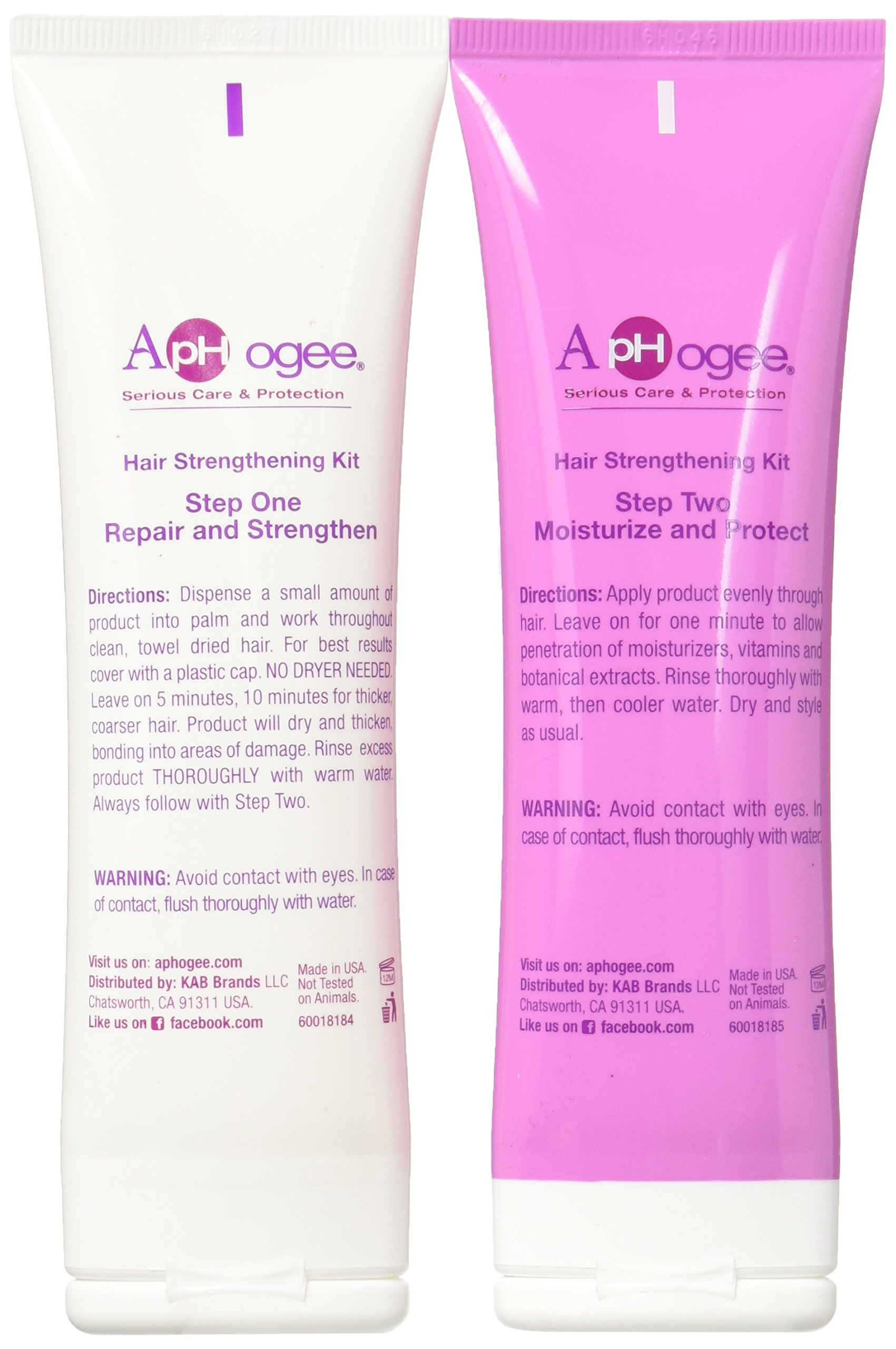 Aphogee Hair Strengthening Kit 2 Count 6 Fl.oz - Thumbnail 2