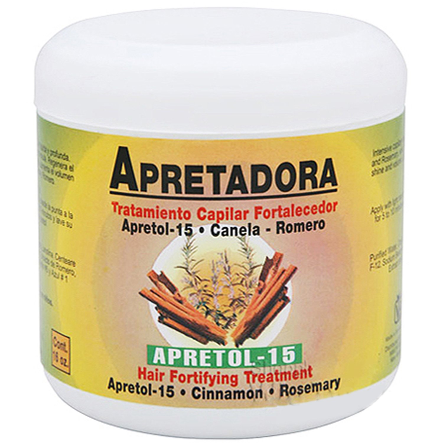 Apretadora Alopecil Apretadora Fortifying Capillar Treatment With Apretol