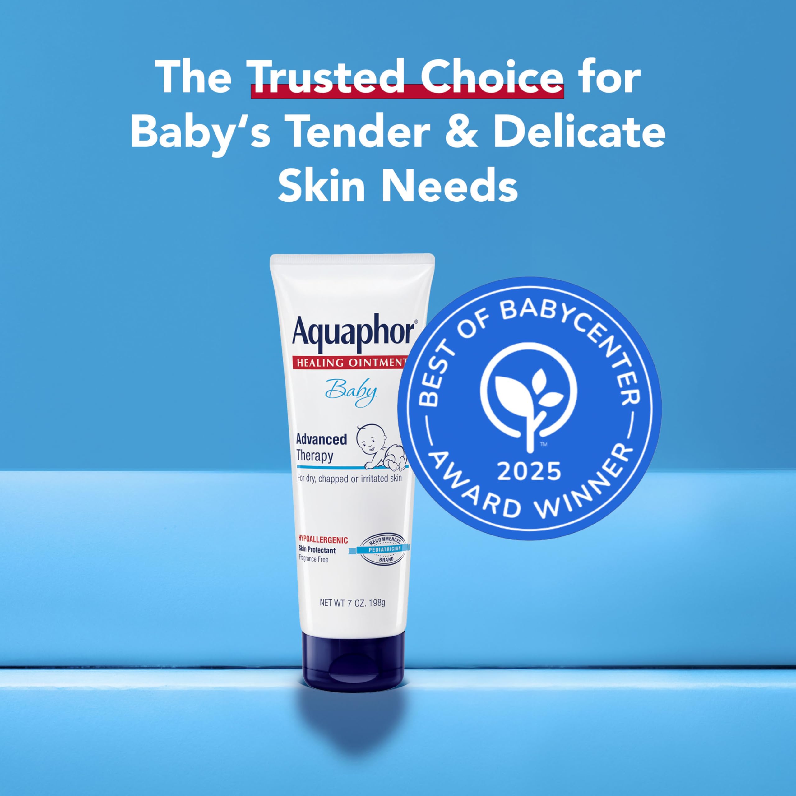 Aquaphor Baby Healing Ointment Advanced Therapy Skin Protectant Dry Skin and - Thumbnail 3