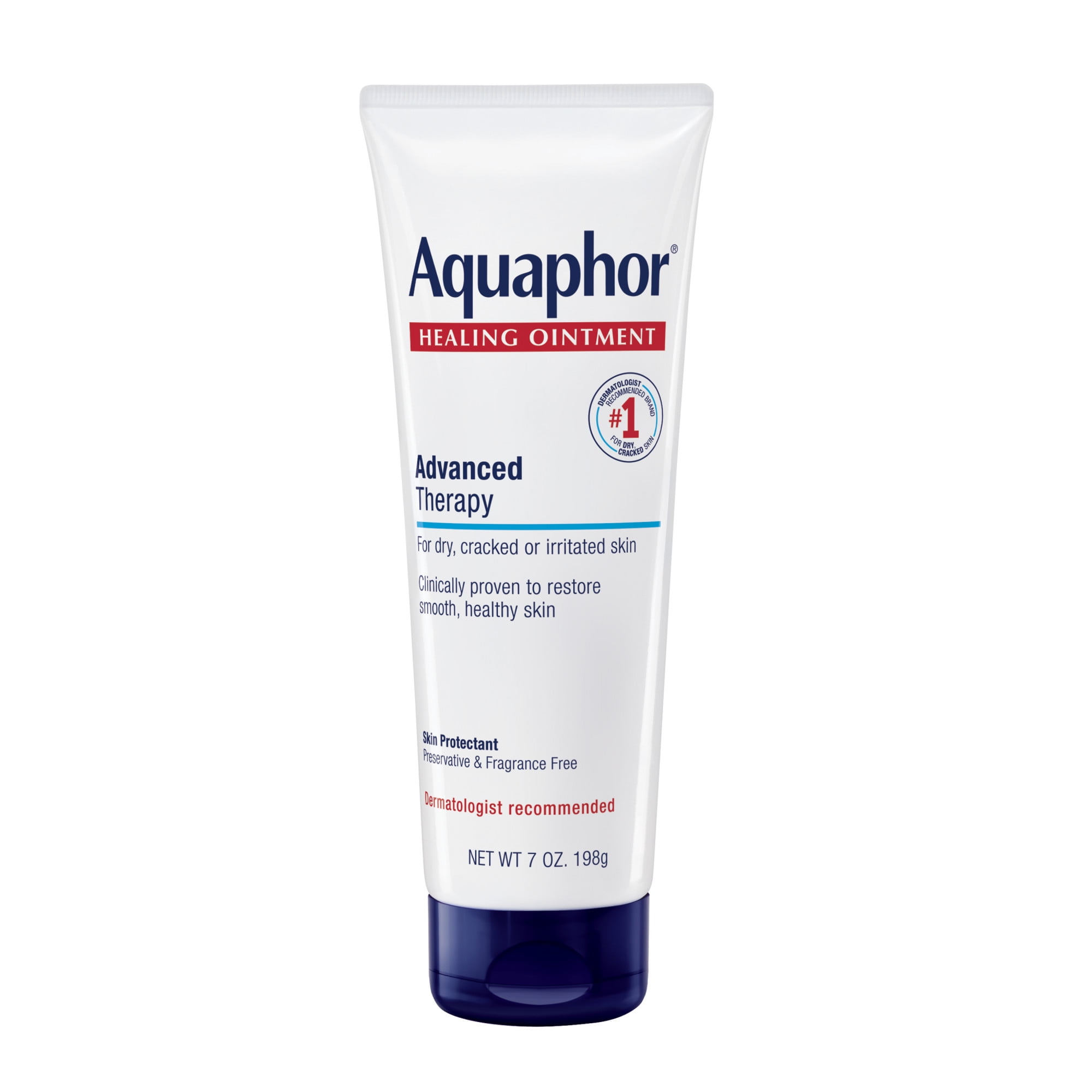 Aquaphor Healing Ointment Skin Protectant for Dry Cracked Irritated Skin Free 7