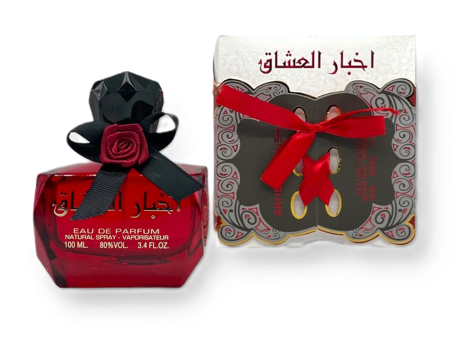 Ard Al Zaafaran Akhbar Al Ushaq Rouge Unisex EDP 3.4 oz - Thumbnail 3