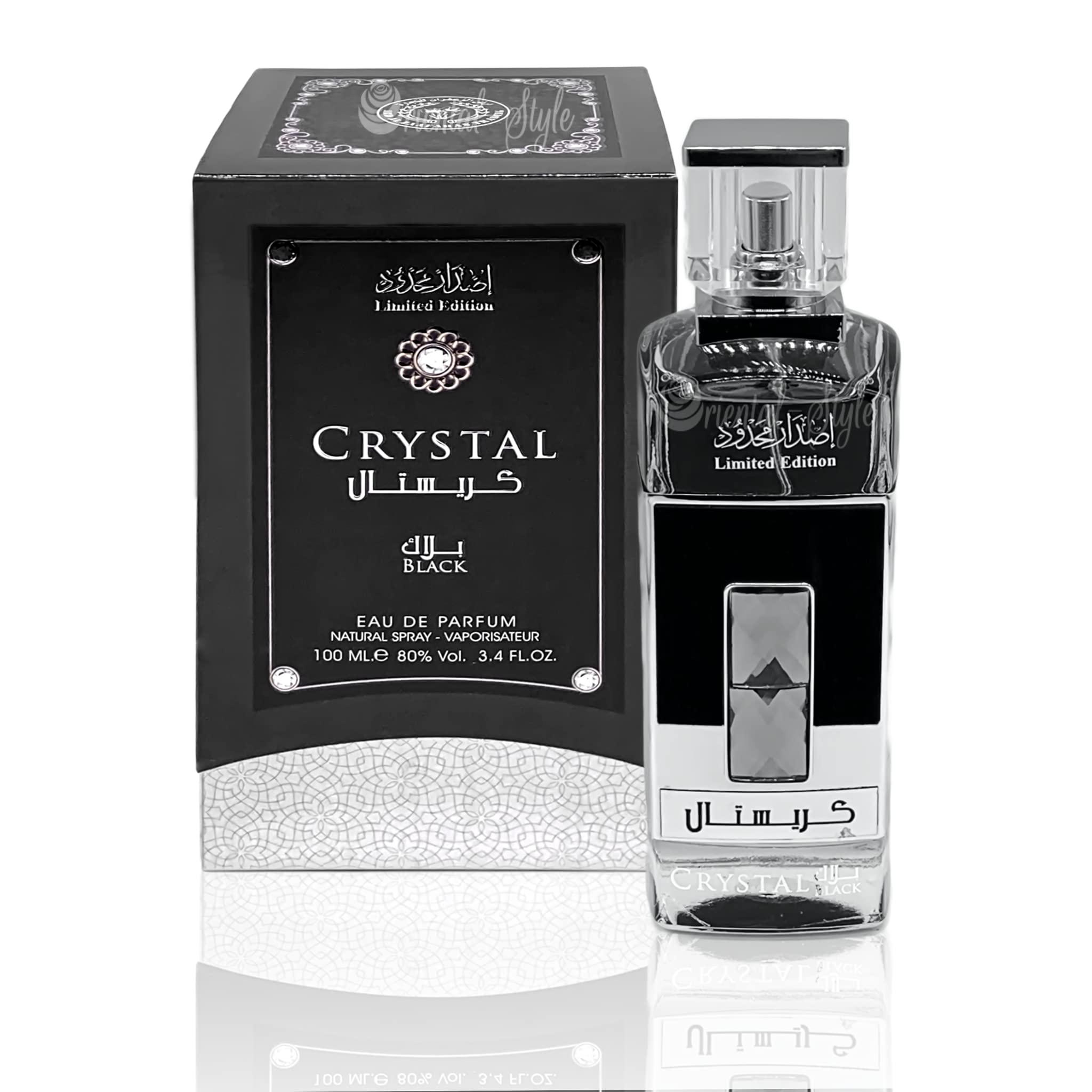 Ard Al Zaafaran Crystal Black for Unisex Unisex EDP 3.4 oz