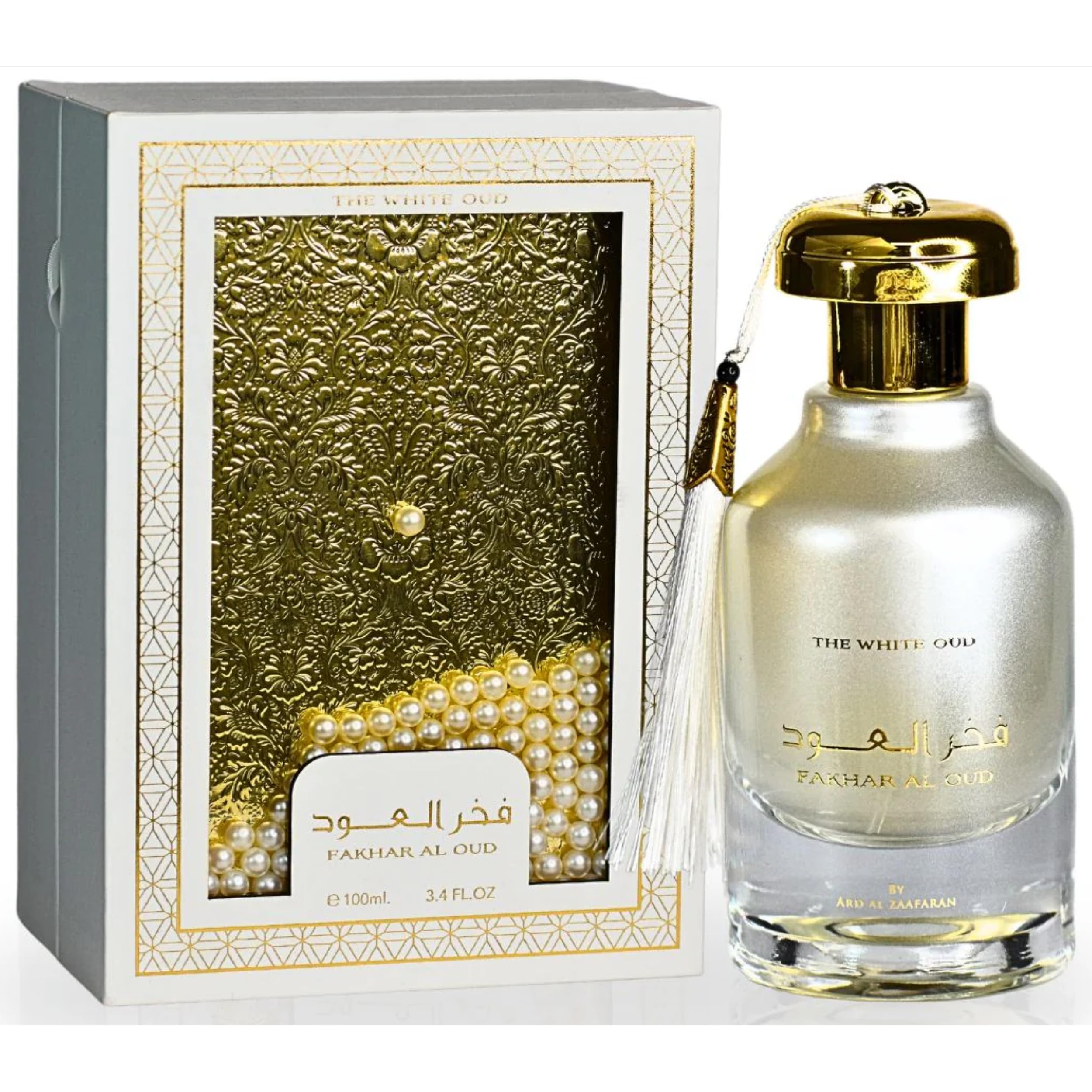 Ard Al Zaafafan Fakhar Al Oud the White Oud EDP 3.4 oz - Thumbnail 2