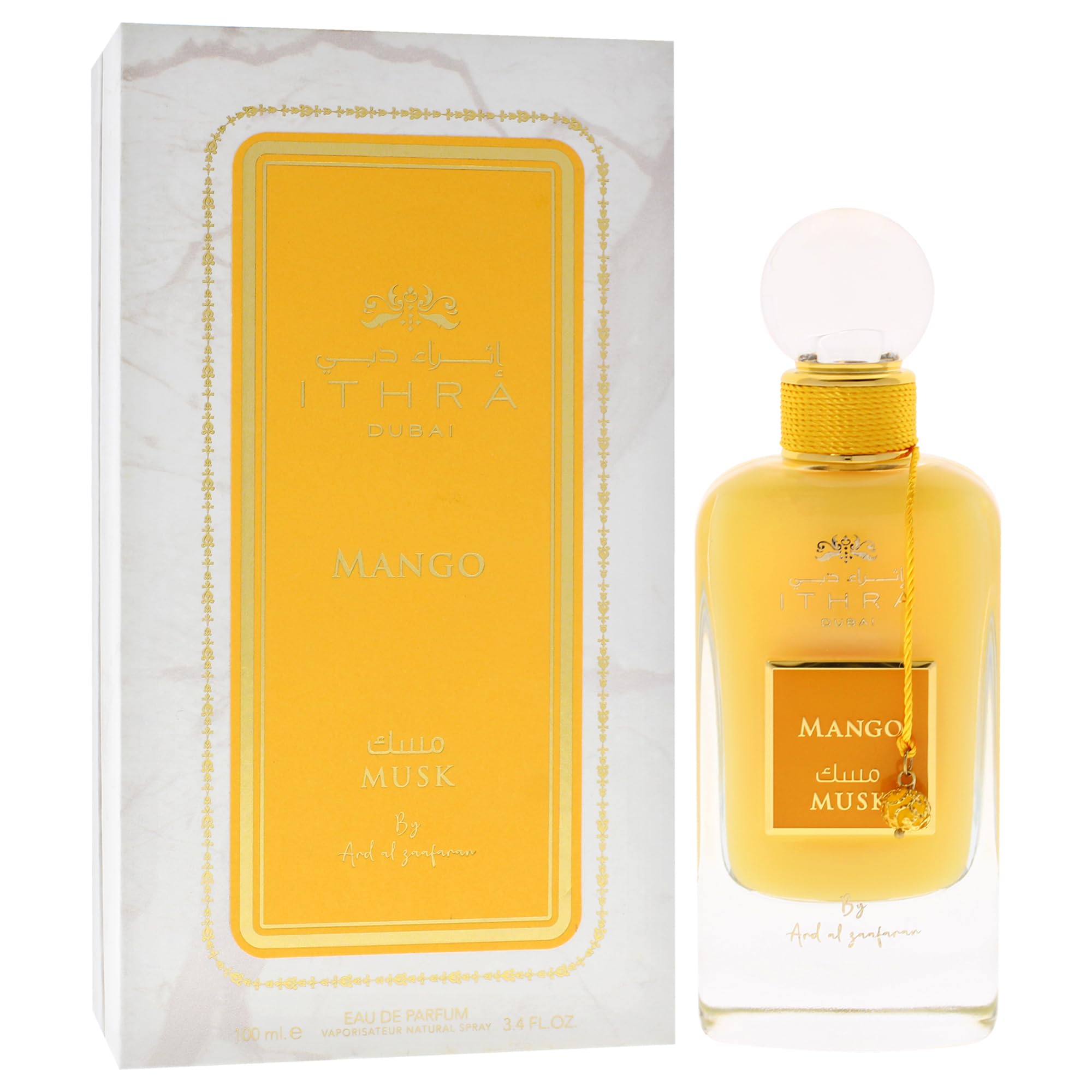 Ithra Dubai Musk Mango By Ard Al Zaafaran for Unisex Unisex EDP 3.4 oz - Thumbnail 3