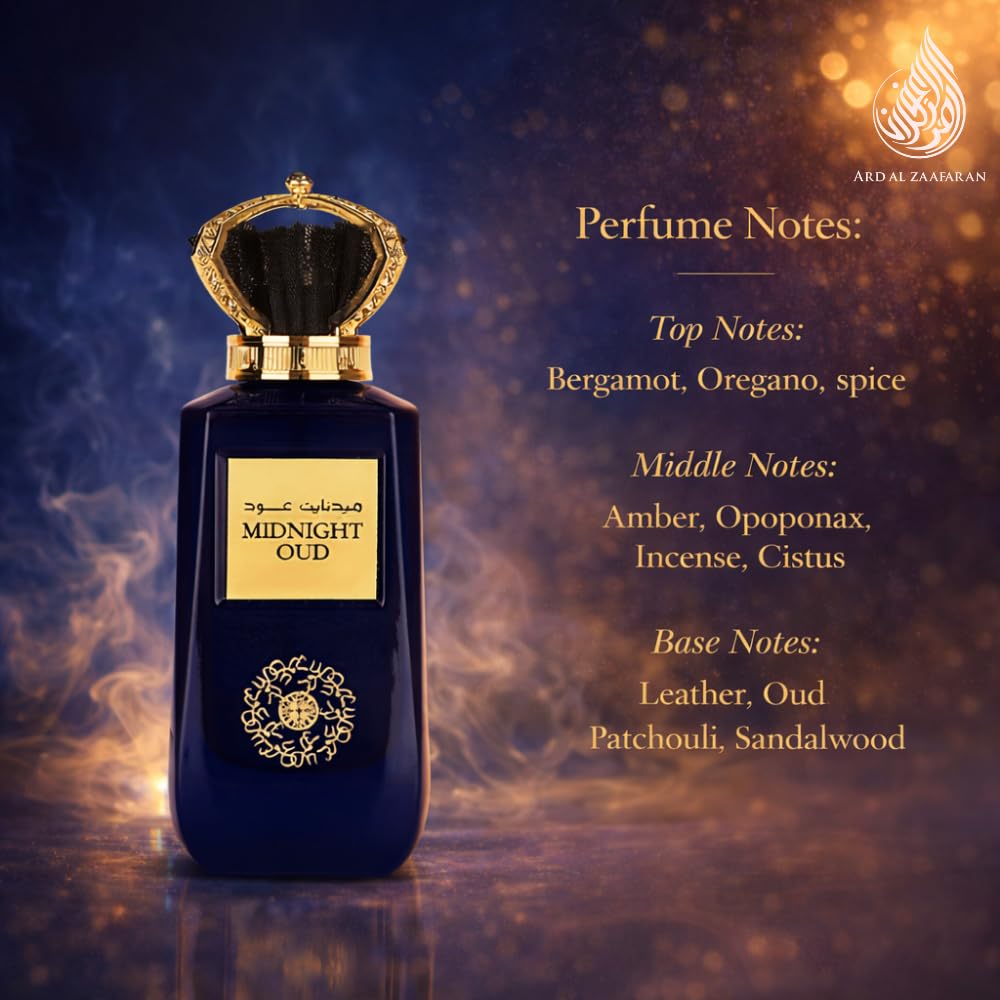 Ard Al Zaafaran Midnight Oud for Unisex Unisex EDP 3.4 oz - Thumbnail 3