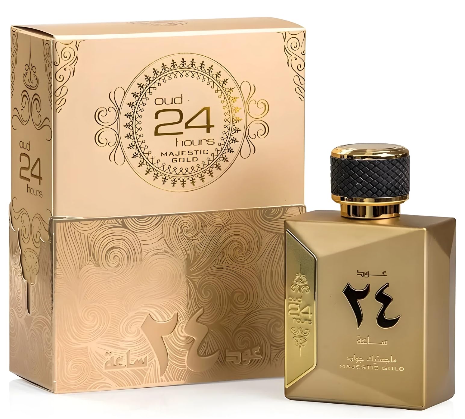 Ard Al Zaafaran Oud 24 Hours Majestic Gold for Unisex Unisex EDP 3.4 oz