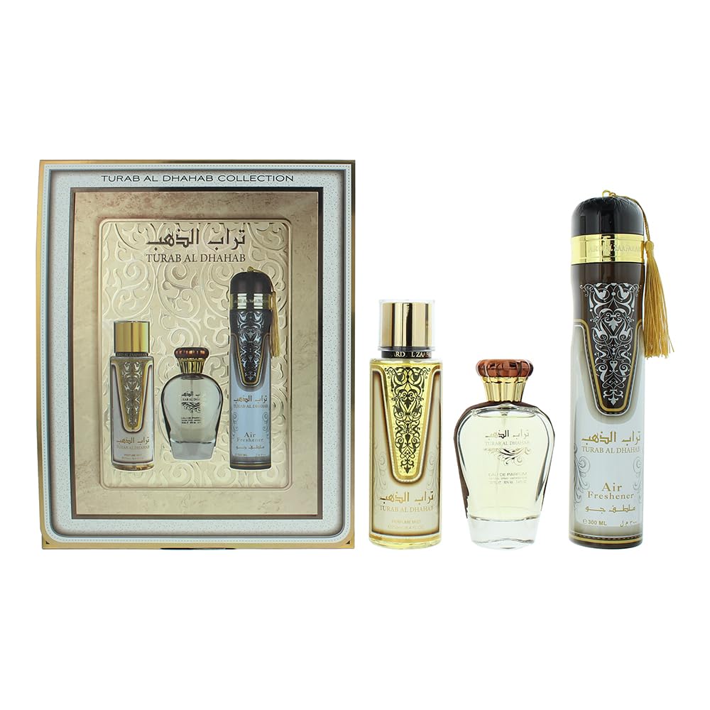 [Set] Ard Al Zaafaran Turab Al Dhahab 3 Piece For Women EDP 3.4 oz - Thumbnail 3