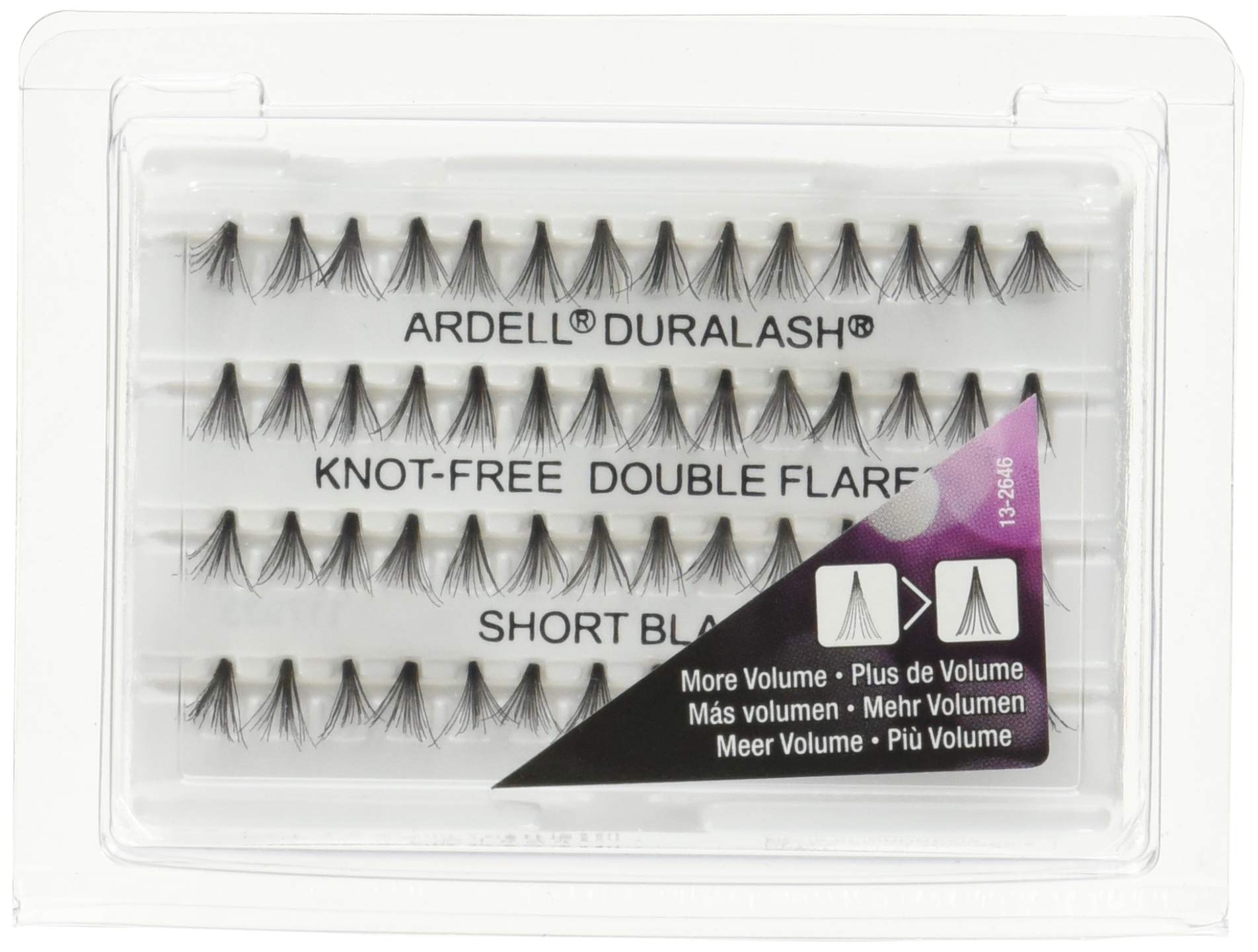 Double Up Individuals Knot Free Short Black - Thumbnail 2