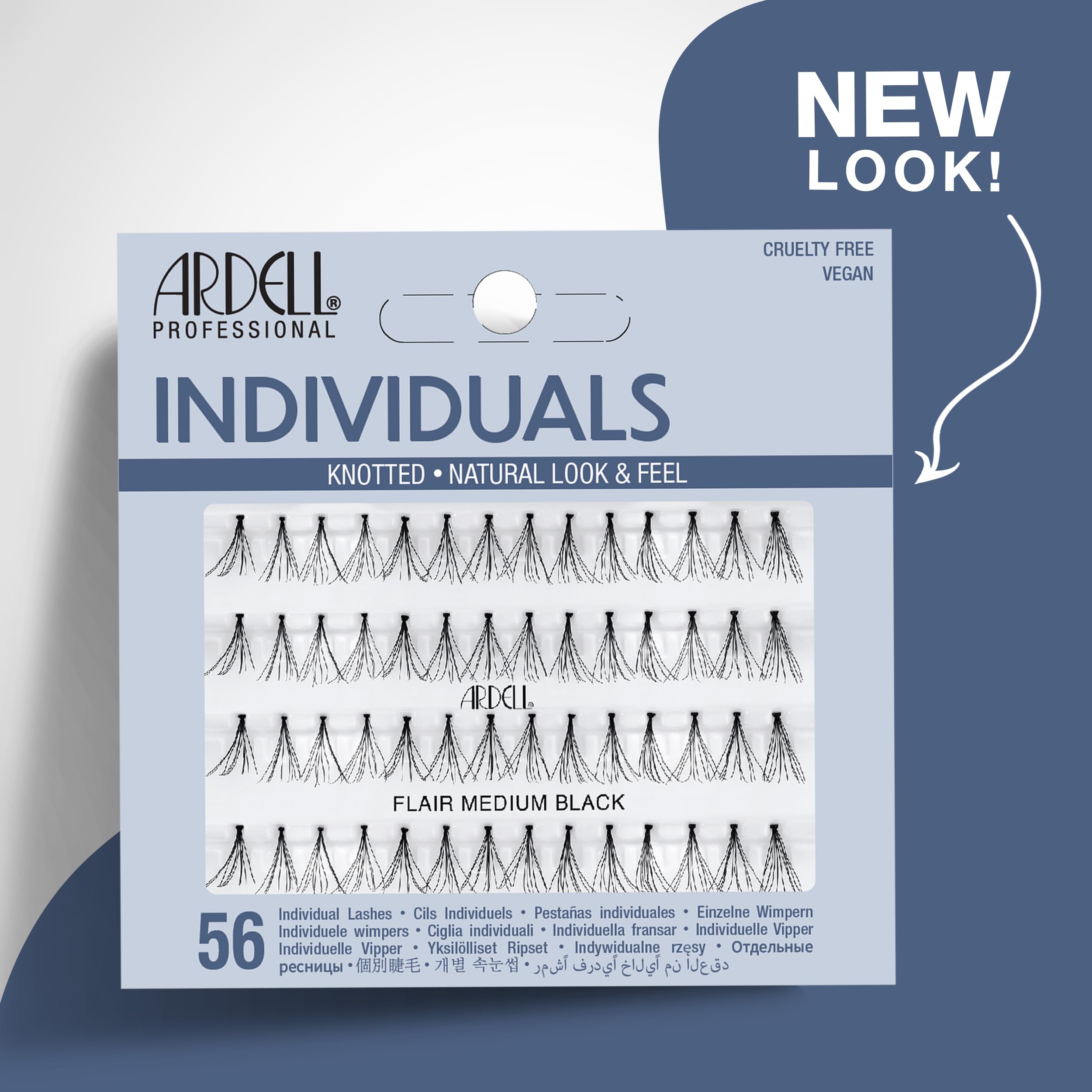 Ardell Professional Individual Duralash Flares Medium Black