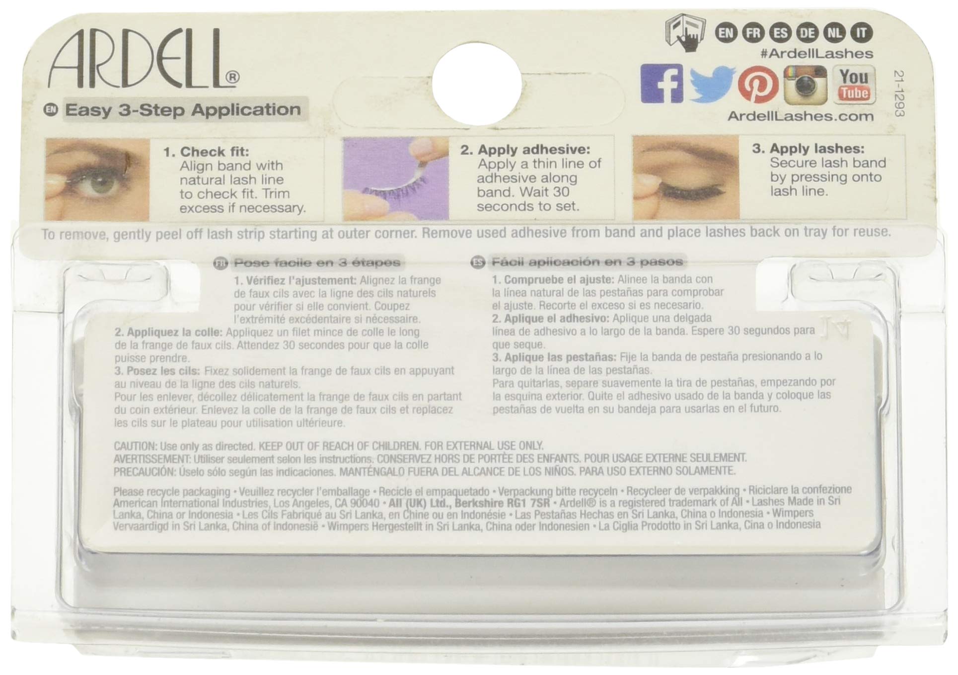 Ardell Fashion Lashes Pair 102 Demi