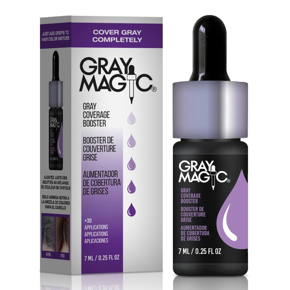 Ardell Gray Magic Hair Color Drops Additive Boosts Hair Color Penetration