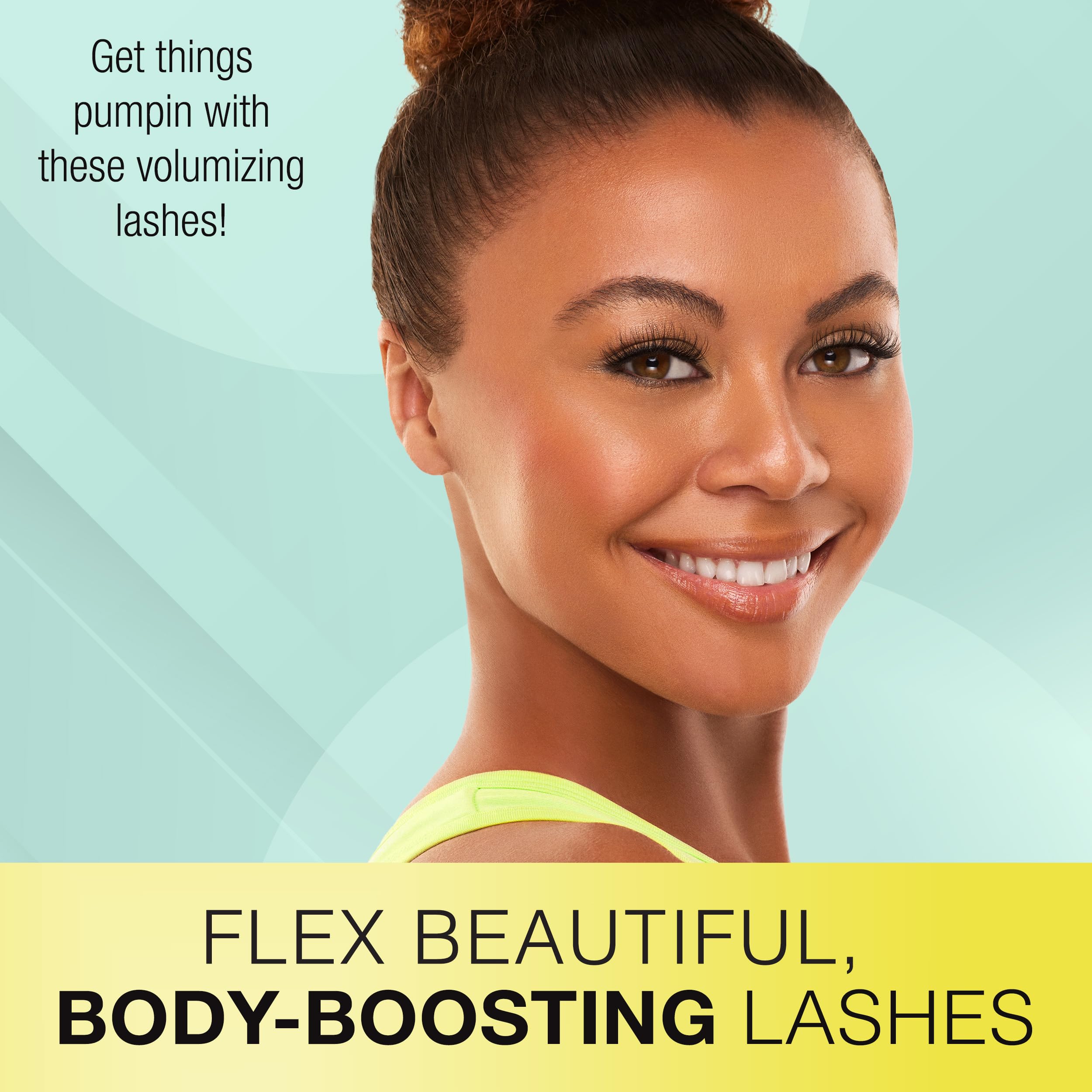 Ardell Active Lash Pump’n False Eyelashes Sweat Proof Strip Lashes Water - Thumbnail 2