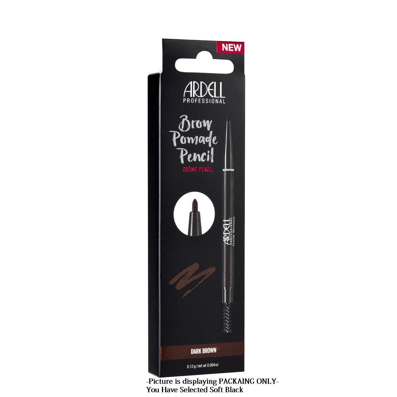 Ardell Brow Pomade Pencil Soft Black - Thumbnail 2
