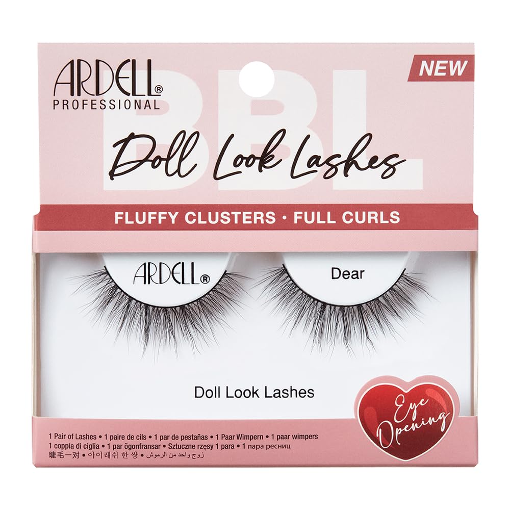 Ardell Doll Lashes Dear Natural Look False Eyelashes for Dramatic Eye Look 1