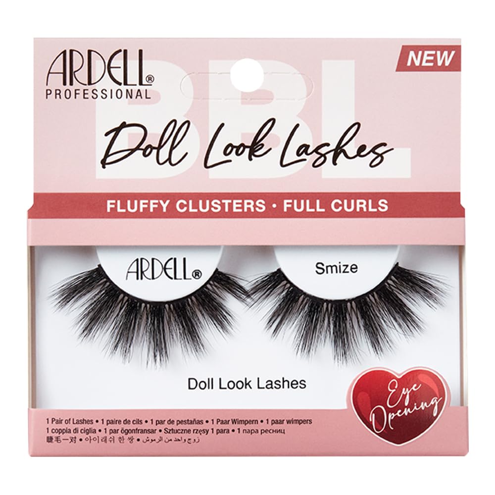 Ardell Doll Lashes Smize Dramatic Fluffy Volume False Eyelashes Long Lasting