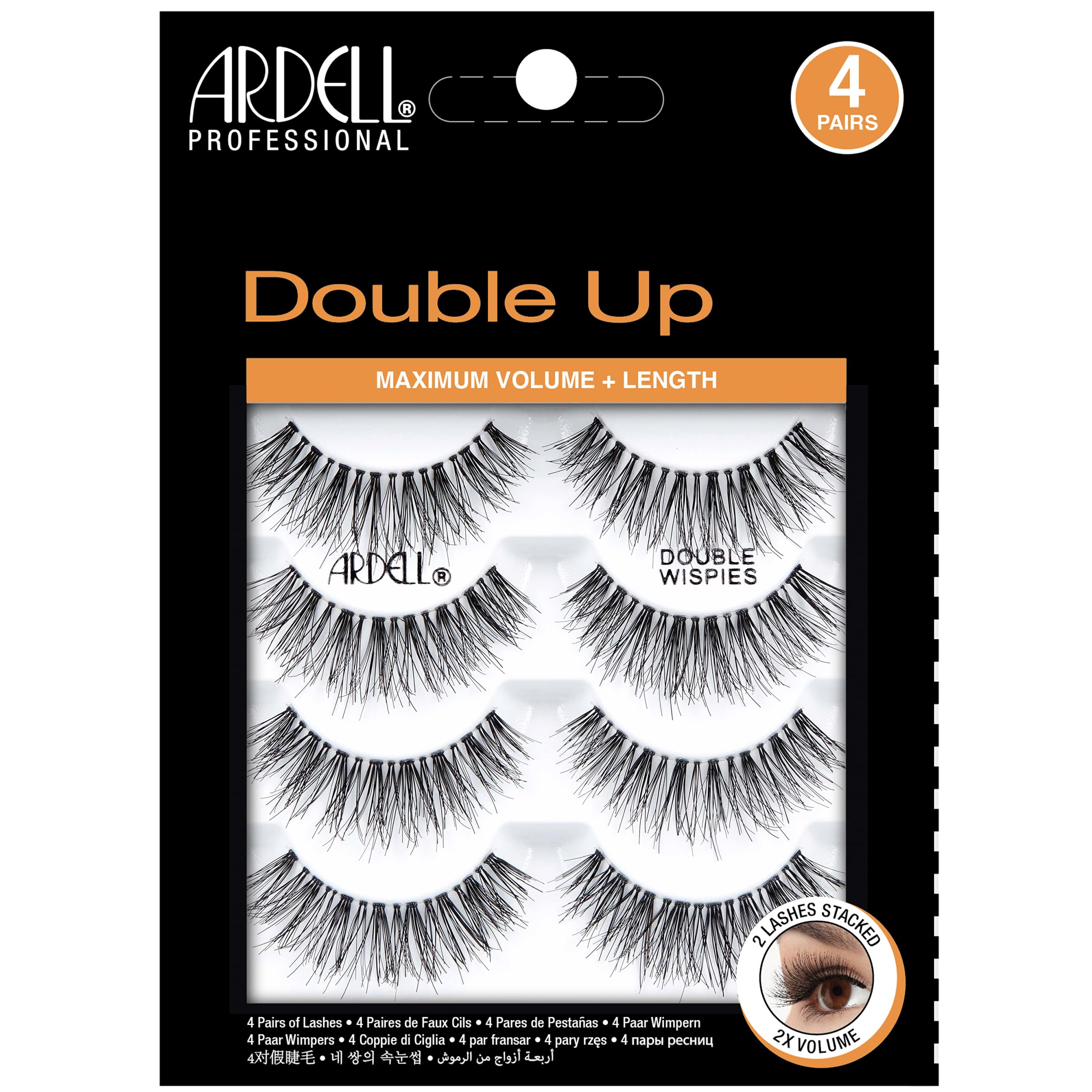 Ardell Double Up 113 Lashes Maximum Volume and Length False Eyelashes 4 Pairs 1