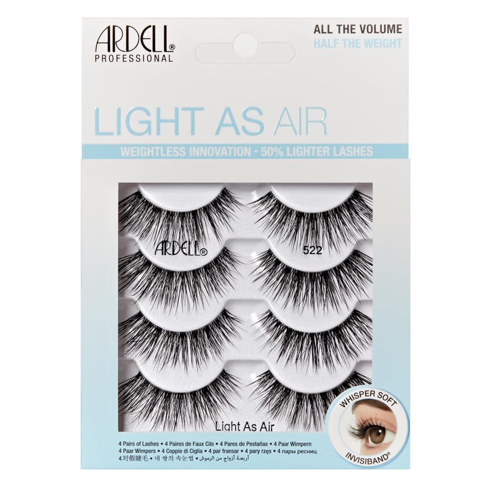 Ardell Light As Air 522 Lashes Ultra Lightweight False Eyelashes Comfortable - Thumbnail 2