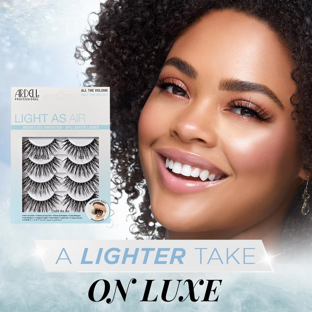 Ardell Light As Air 523 Lashes 4 Pairs In A Pack - Thumbnail 3